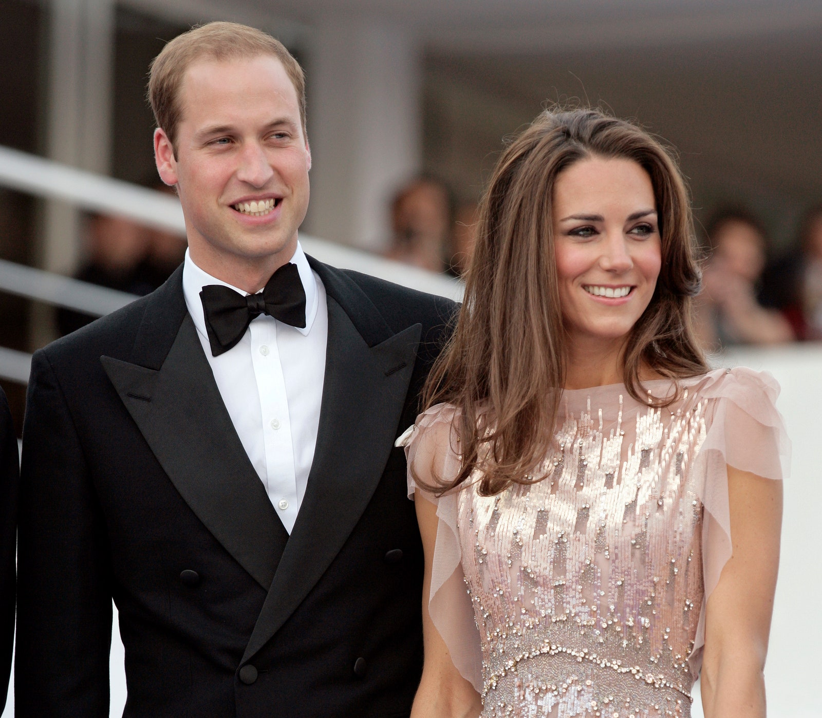 De hertog en hertogin van Cambridge wonen op 9 juni 2011 een gala in Londen bij