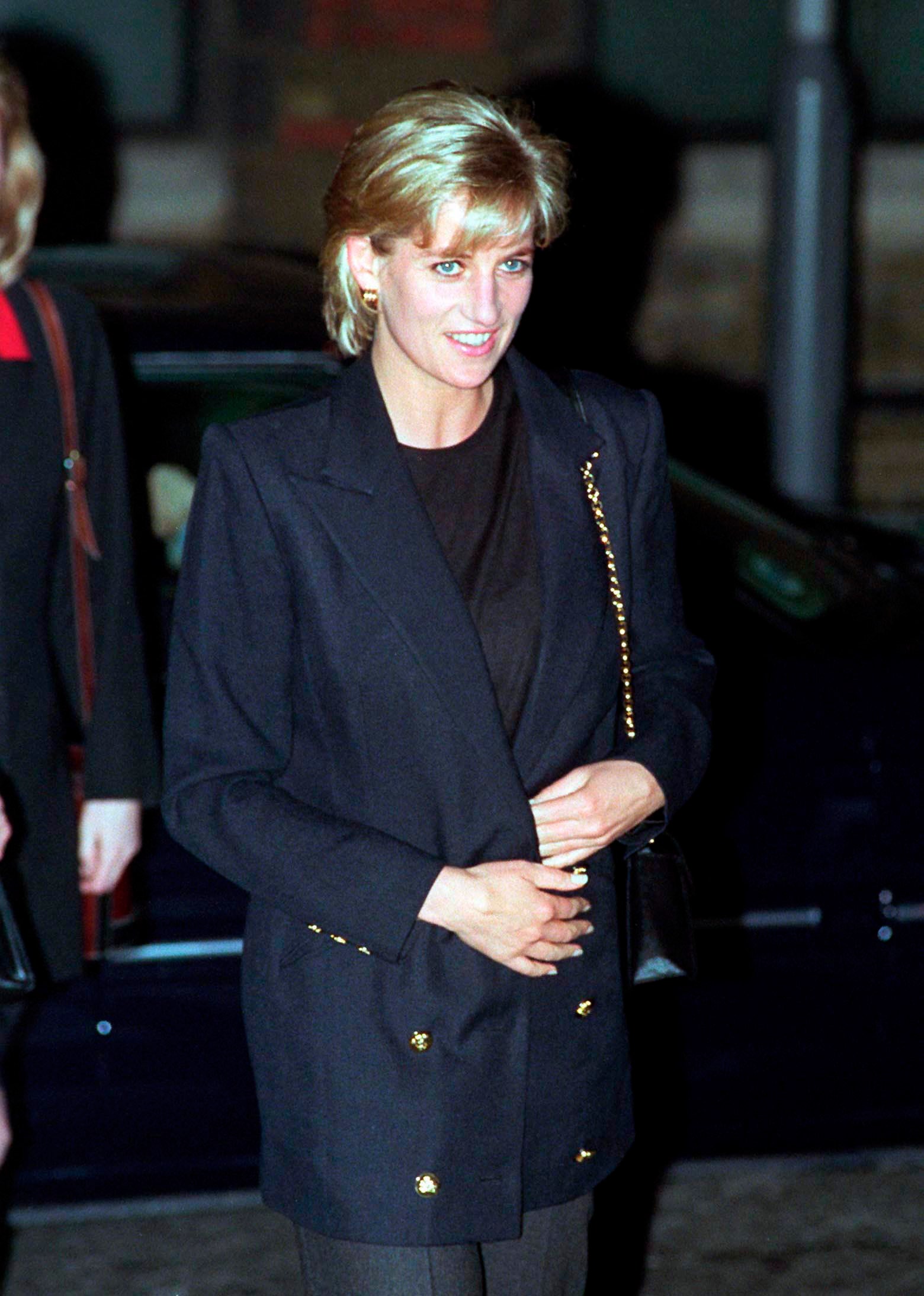 Prinses Diana in een power blazer