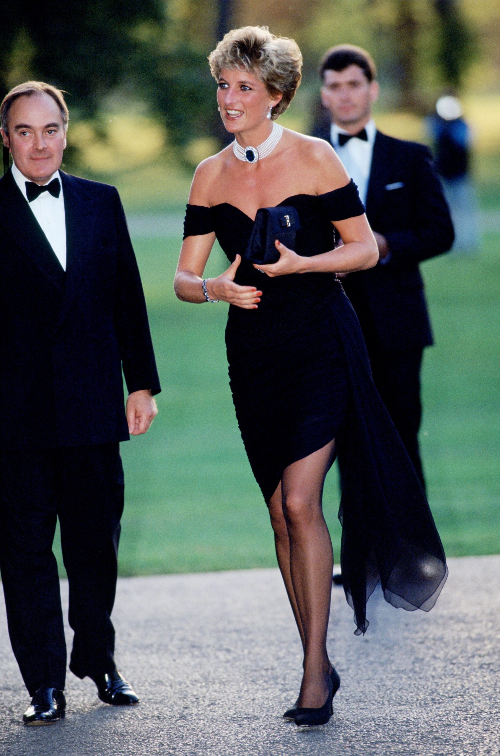 prinses diana in wraakjurk