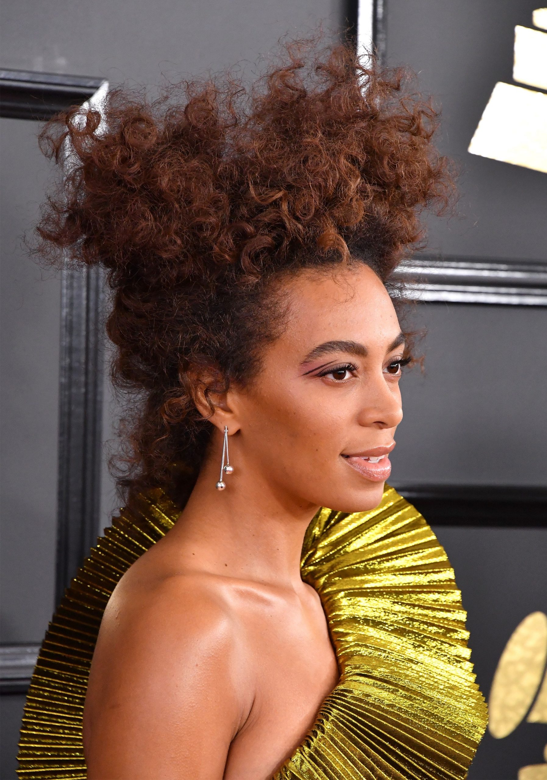Solange Knowles met krullen