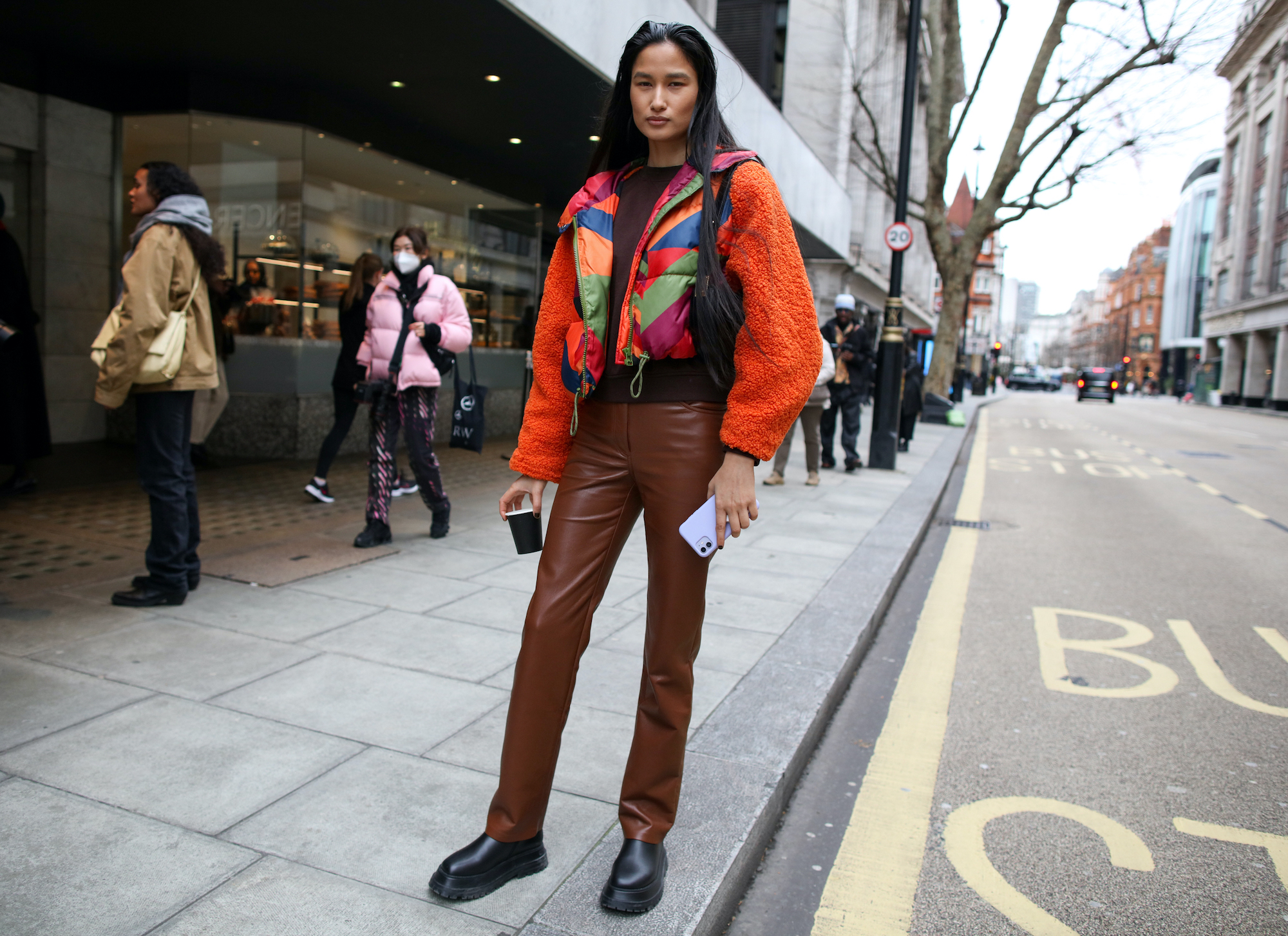 Streetstyle London Fashion Week herfst/winter 2022