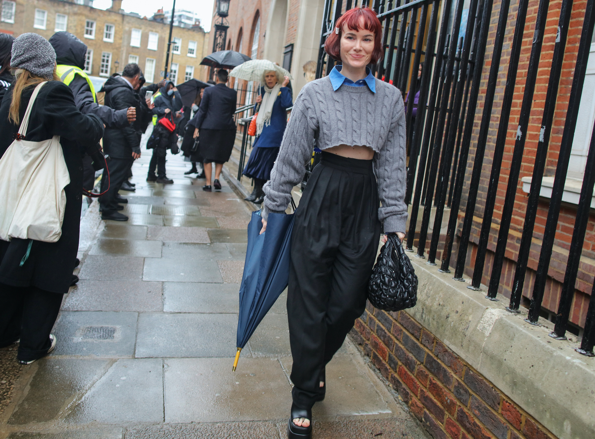 Streetstyle London Fashion Week herfst/winter 2022