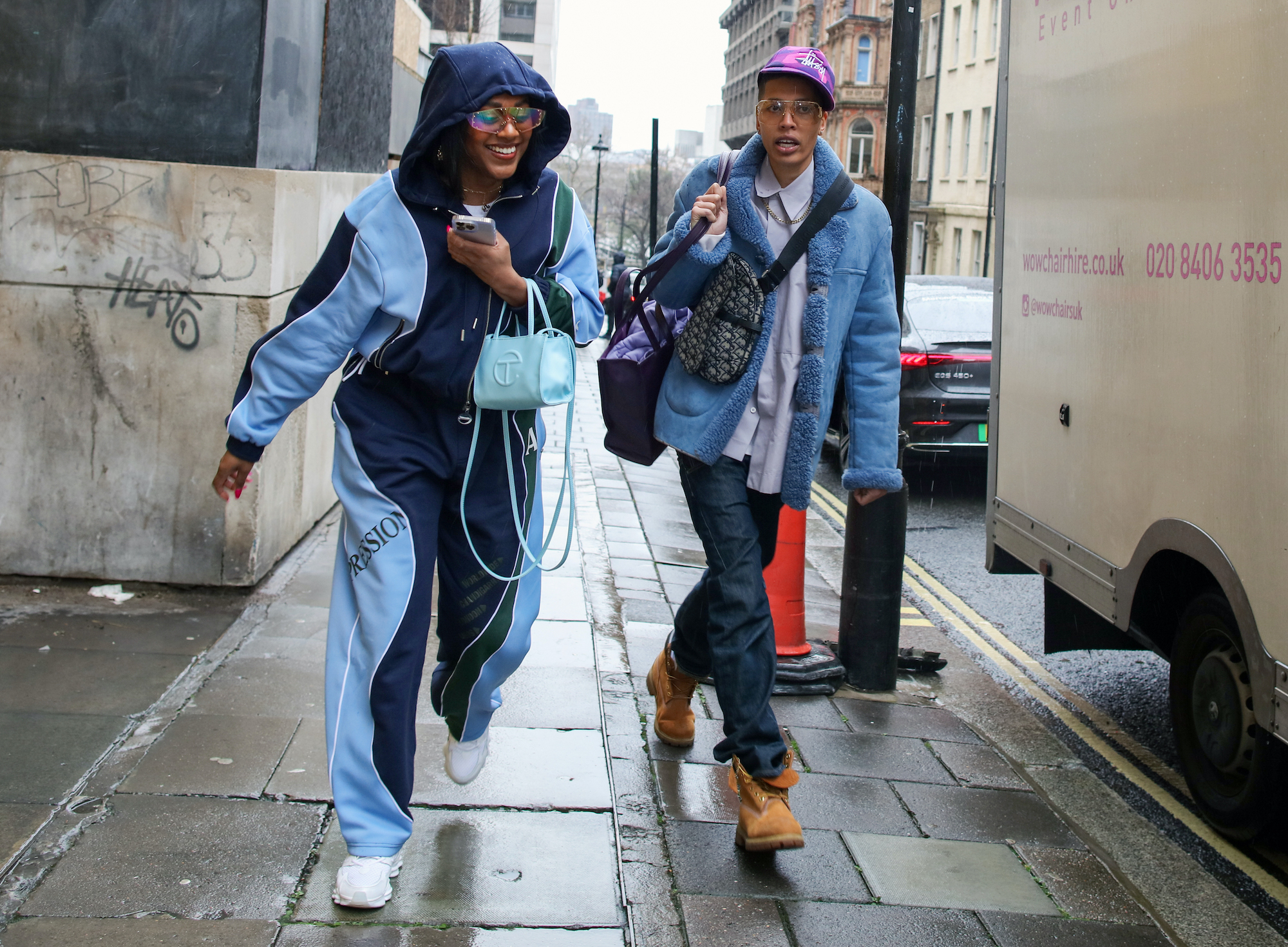 Streetstyle London Fashion Week herfst/winter 2022