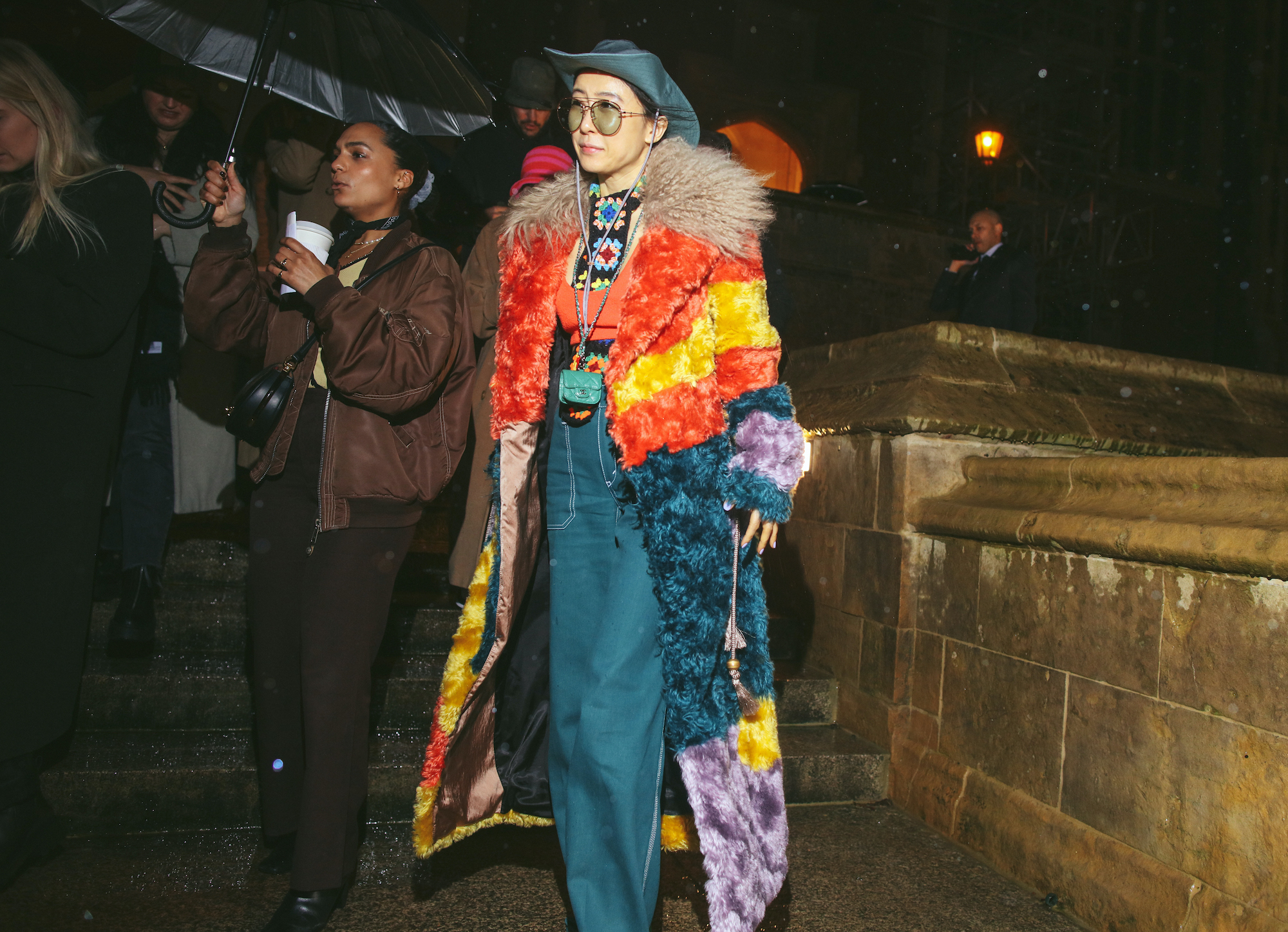 Streetstyle London Fashion Week herfst/winter 2022