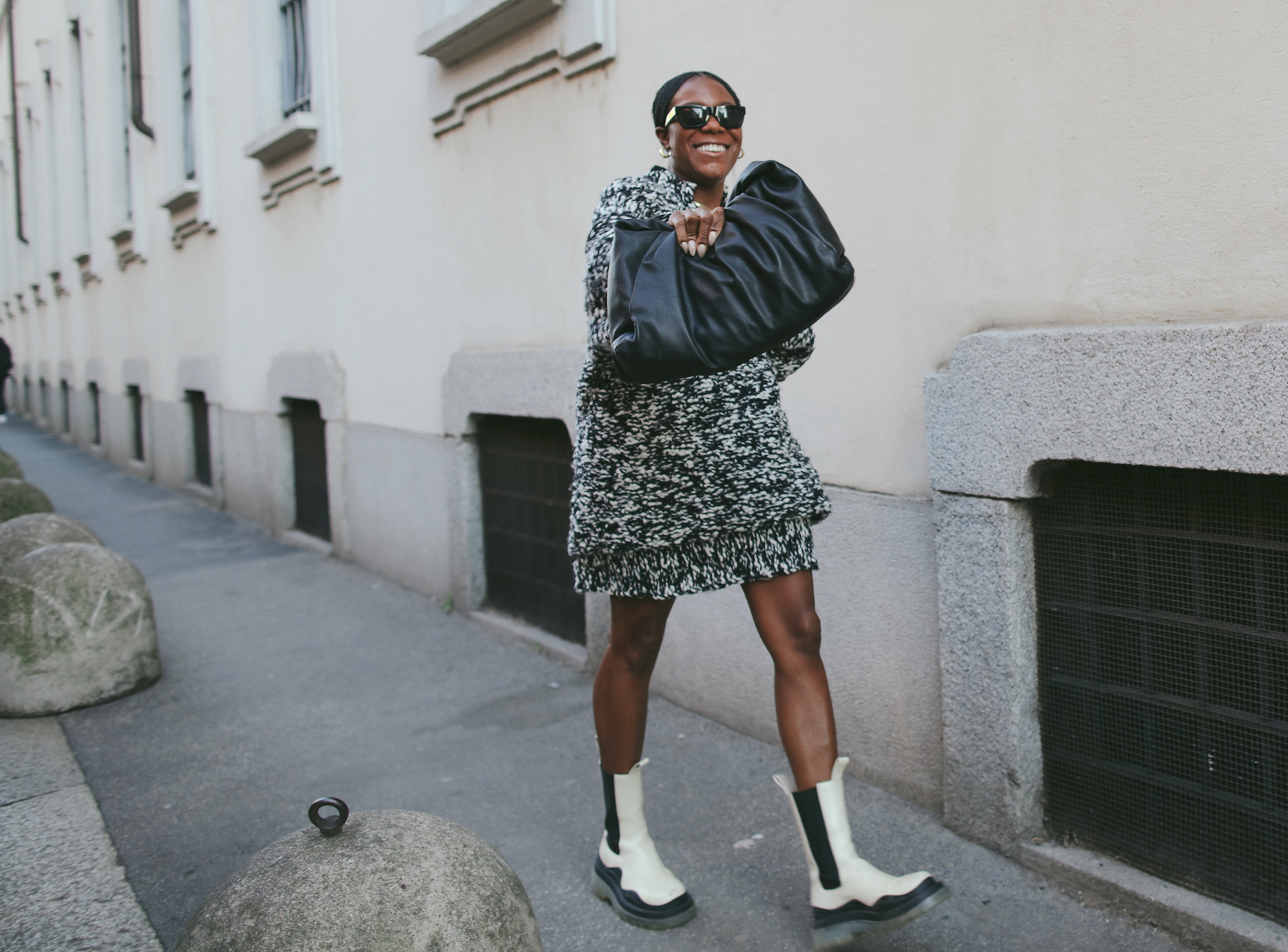 Streetstyle Milan Fashion Week herfst/winter 2022