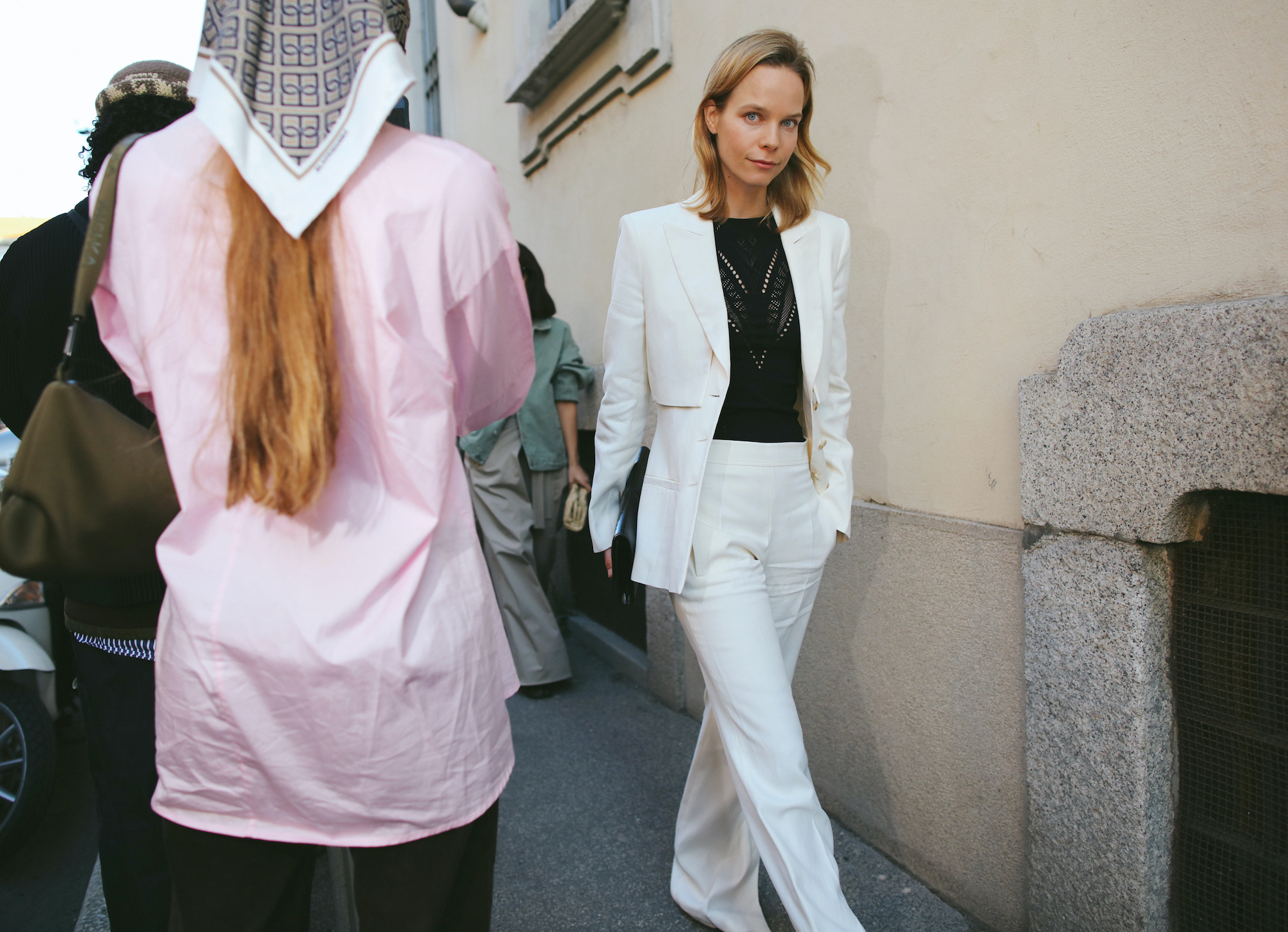 Streetstyle Milan Fashion Week herfst/winter 2022