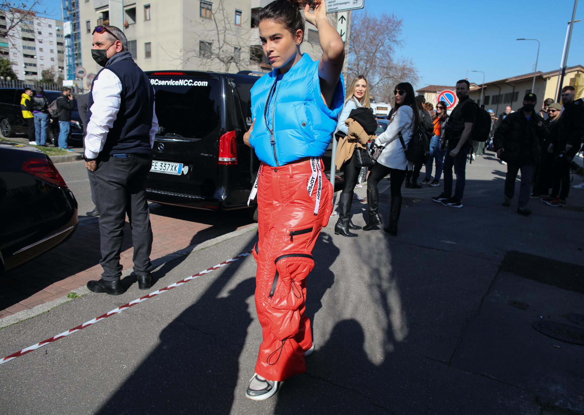 Streetstyle Milan Fashion Week herfst/winter 2022