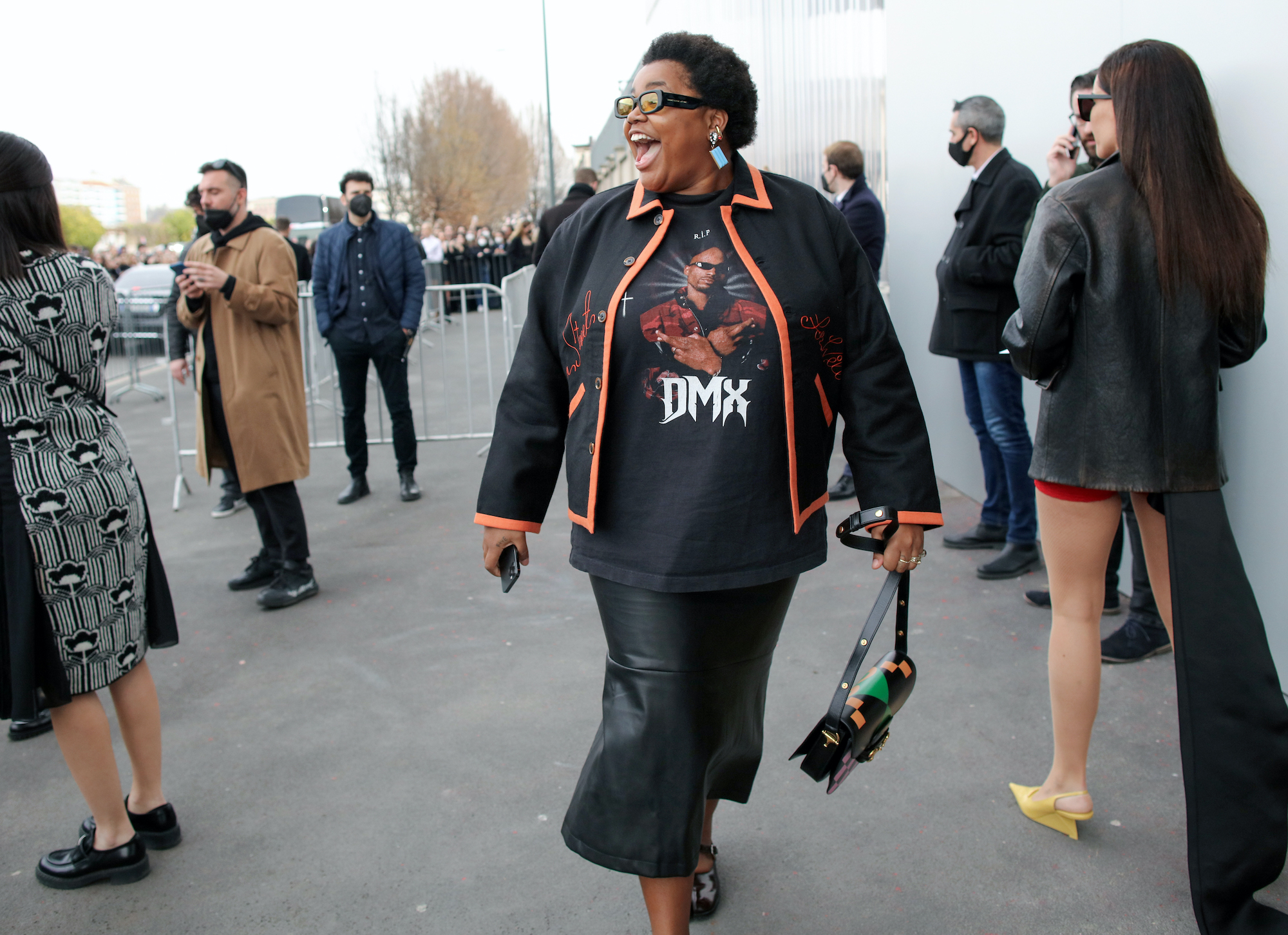 Streetstyle Milan Fashion Week herfst/winter 2022