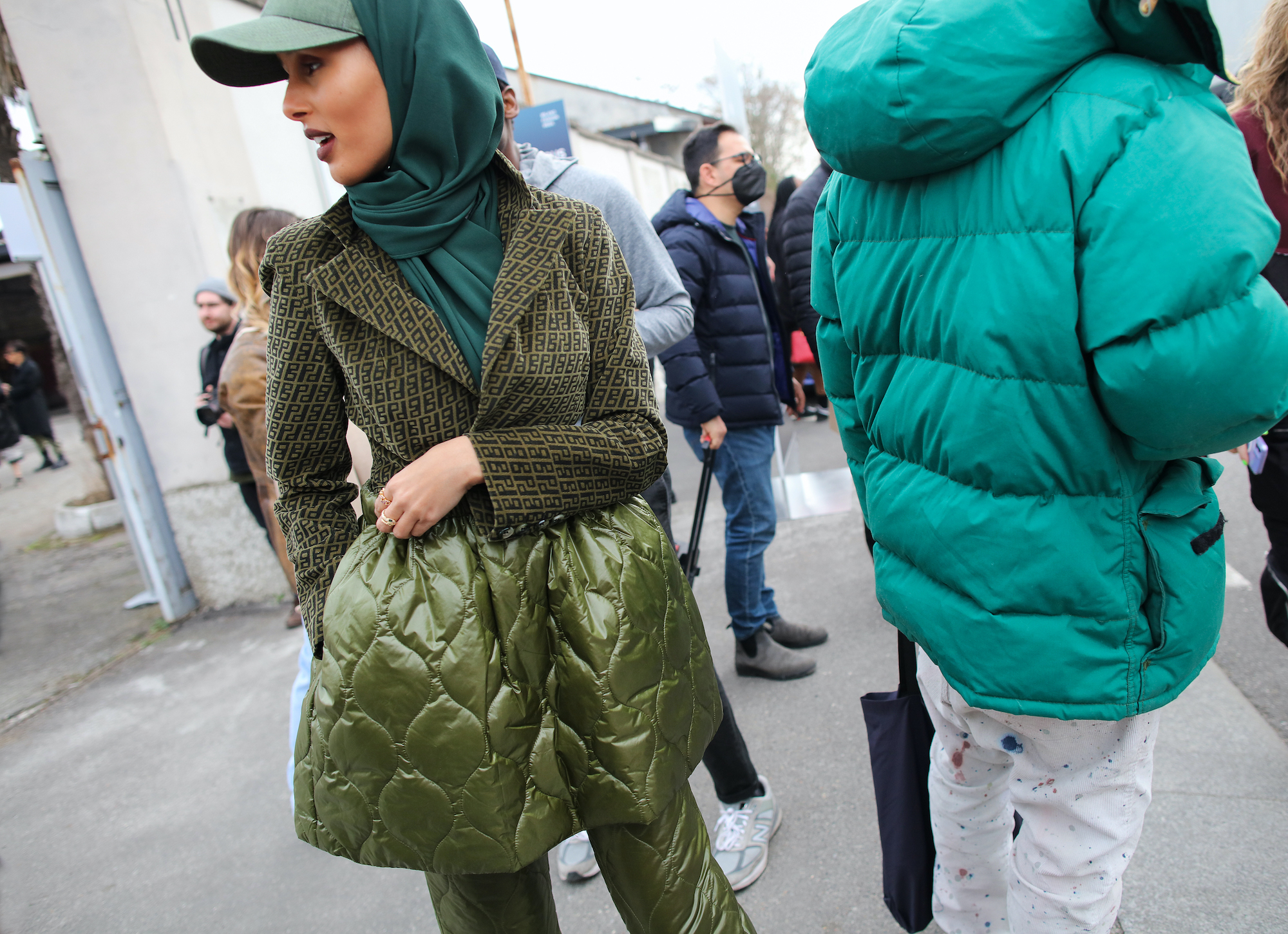 Streetstyle Milan Fashion Week herfst/winter 2022