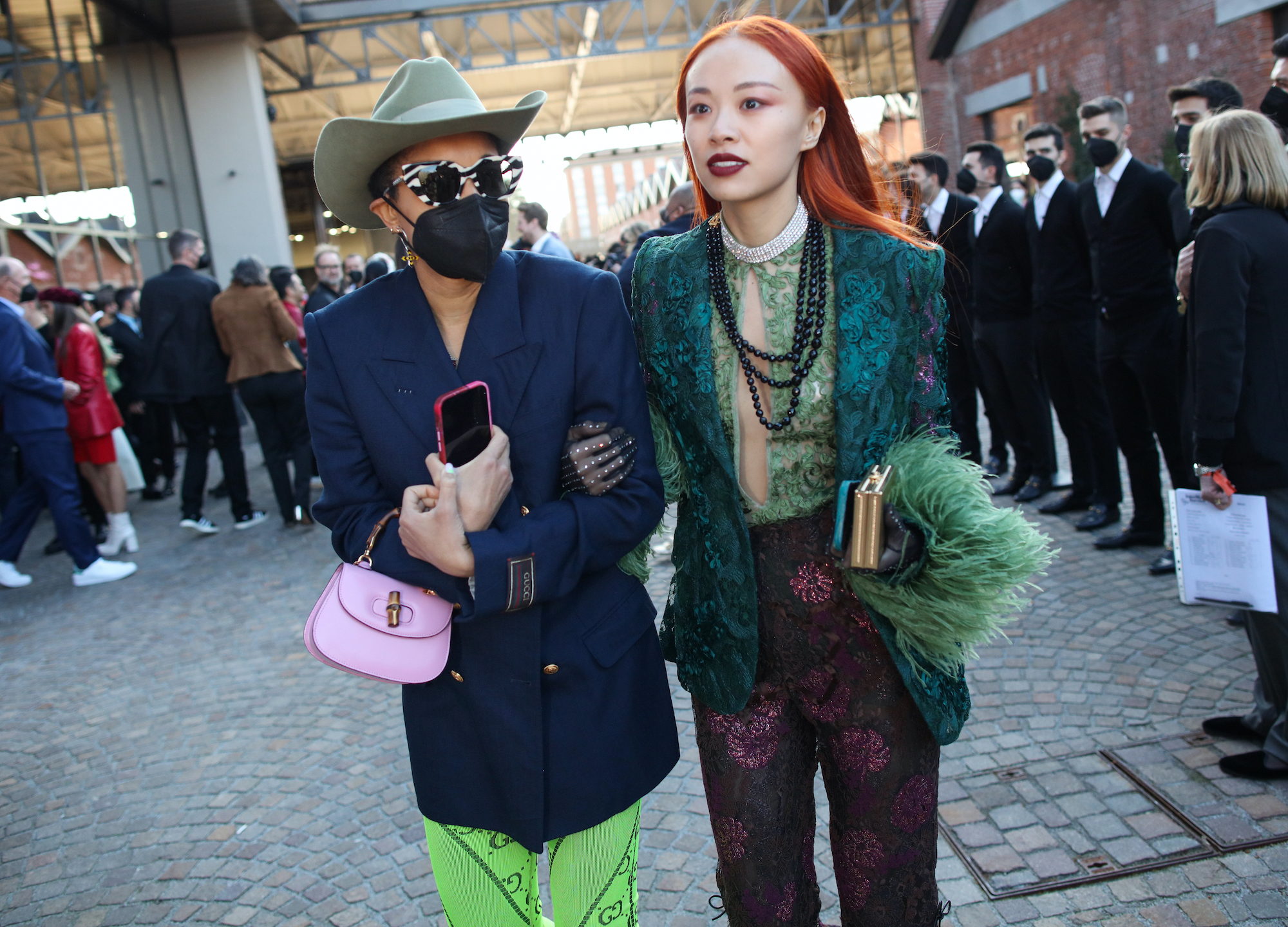 Streetstyle Milan Fashion Week herfst/winter 2022