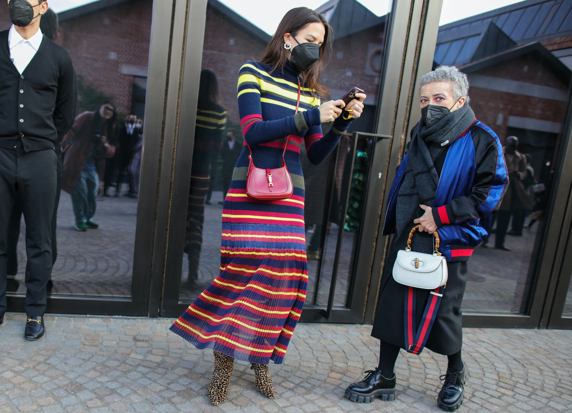 Streetstyle Milan Fashion Week herfst/winter 2022