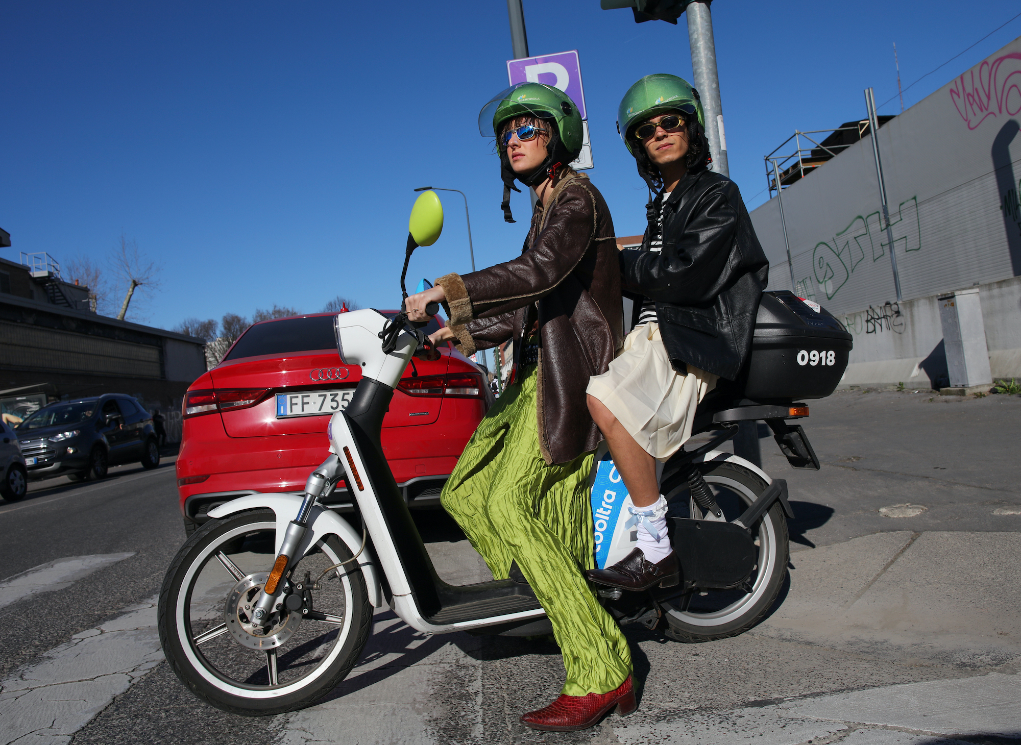 Streetstyle Milan Fashion Week herfst/winter 2022