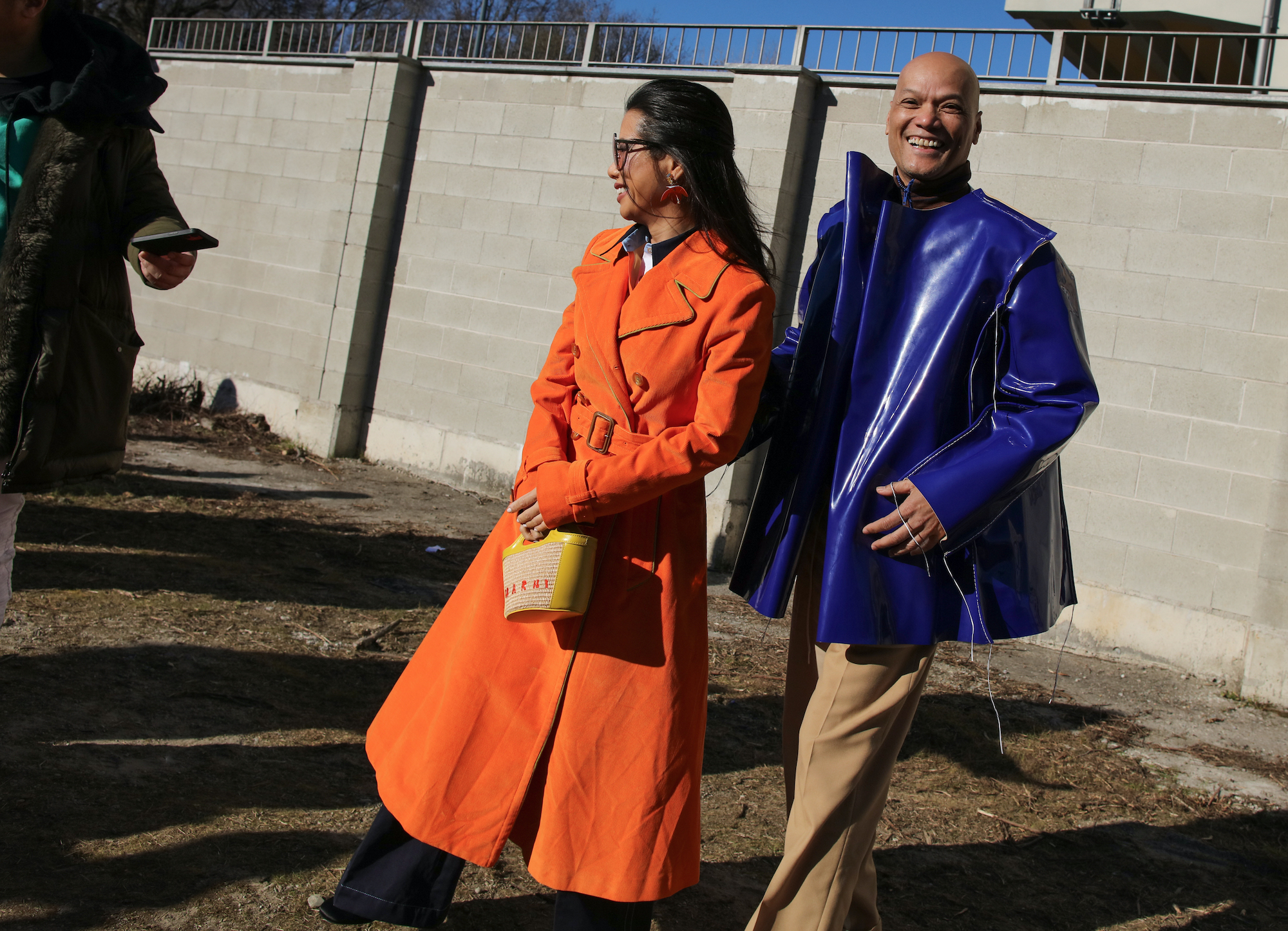 Streetstyle Milan Fashion Week herfst/winter 2022