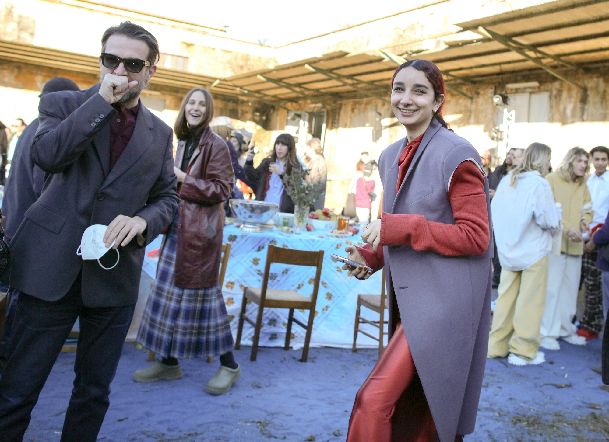 Streetstyle Milan Fashion Week herfst/winter 2022