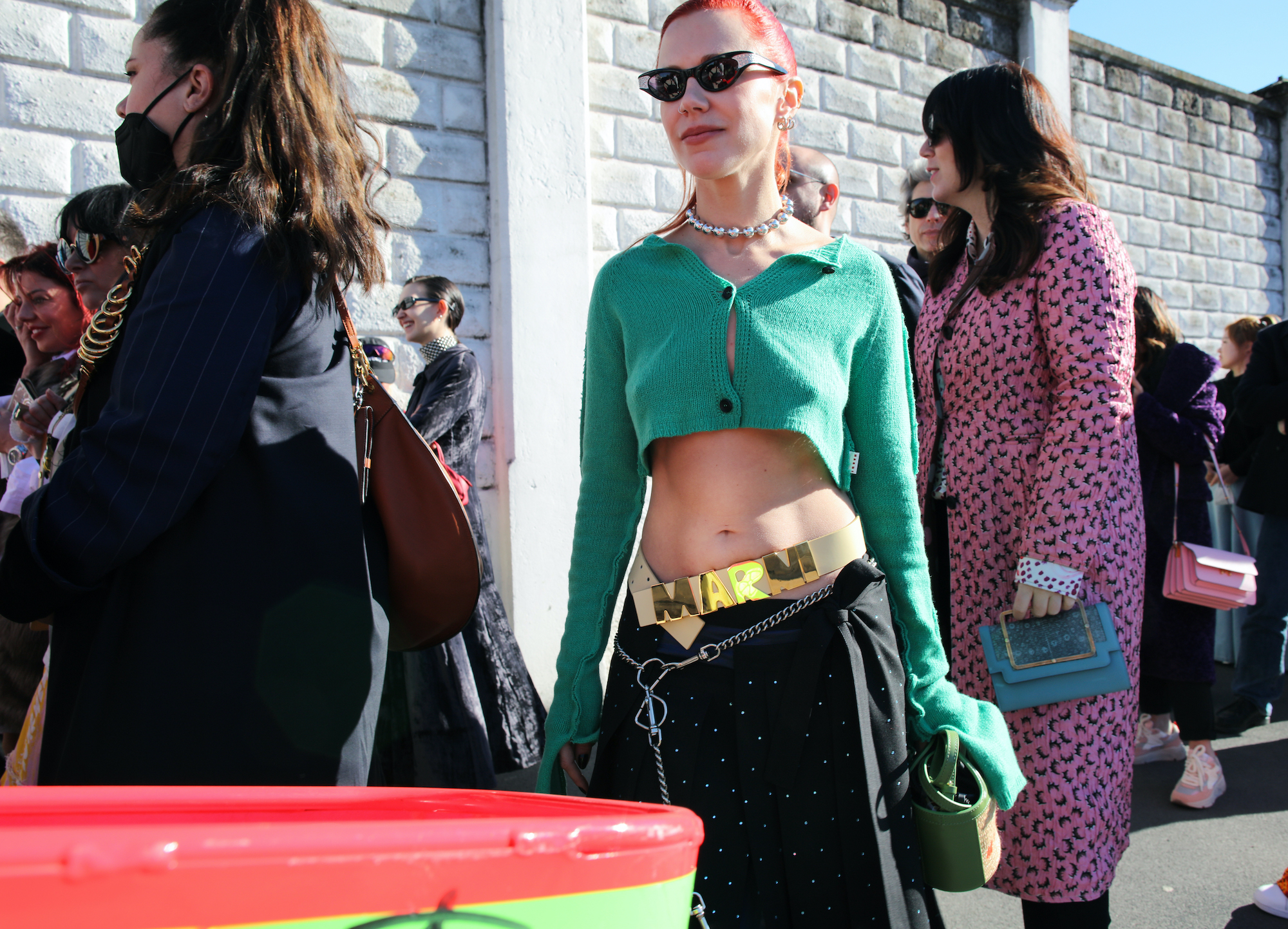 Streetstyle Milan Fashion Week herfst/winter 2022