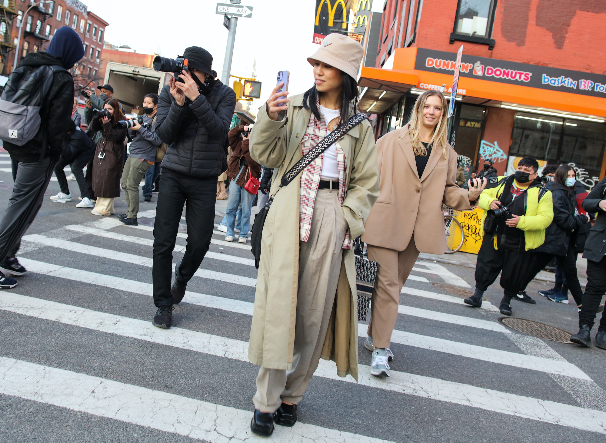 Streetstyle New York Fashion Week herfst/winter 2022