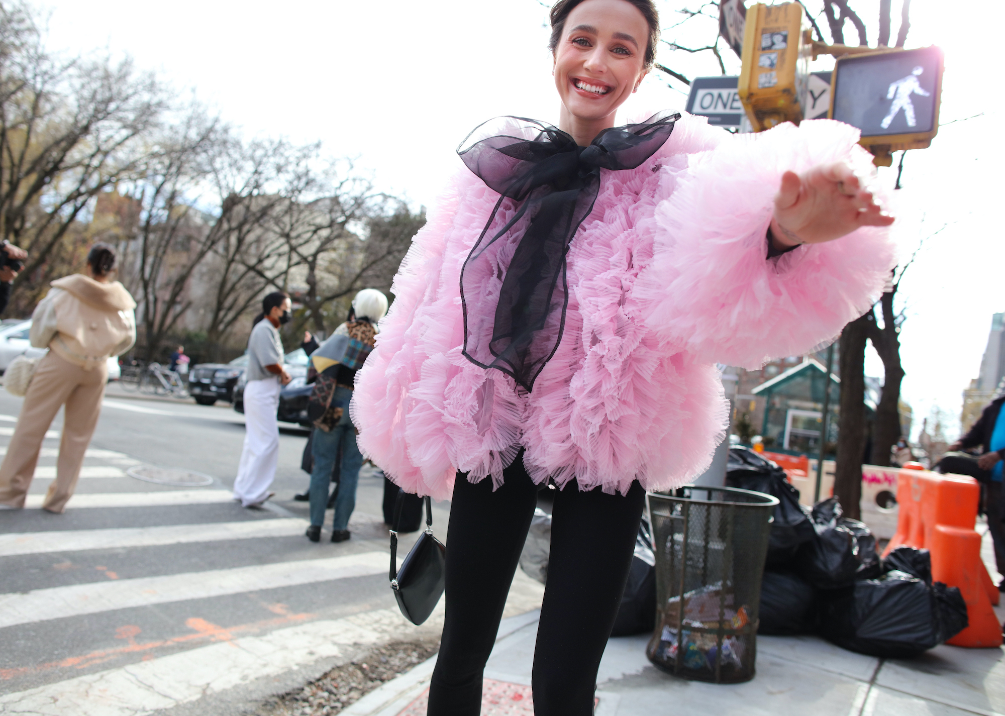 Streetstyle New York Fashion Week herfst/winter 2022