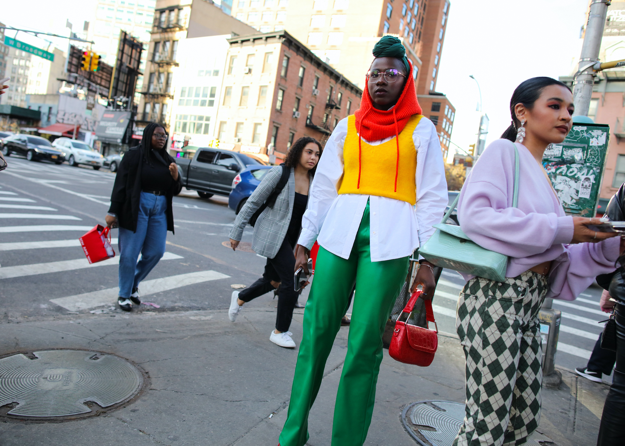 Streetstyle New York Fashion Week herfst/winter 2022