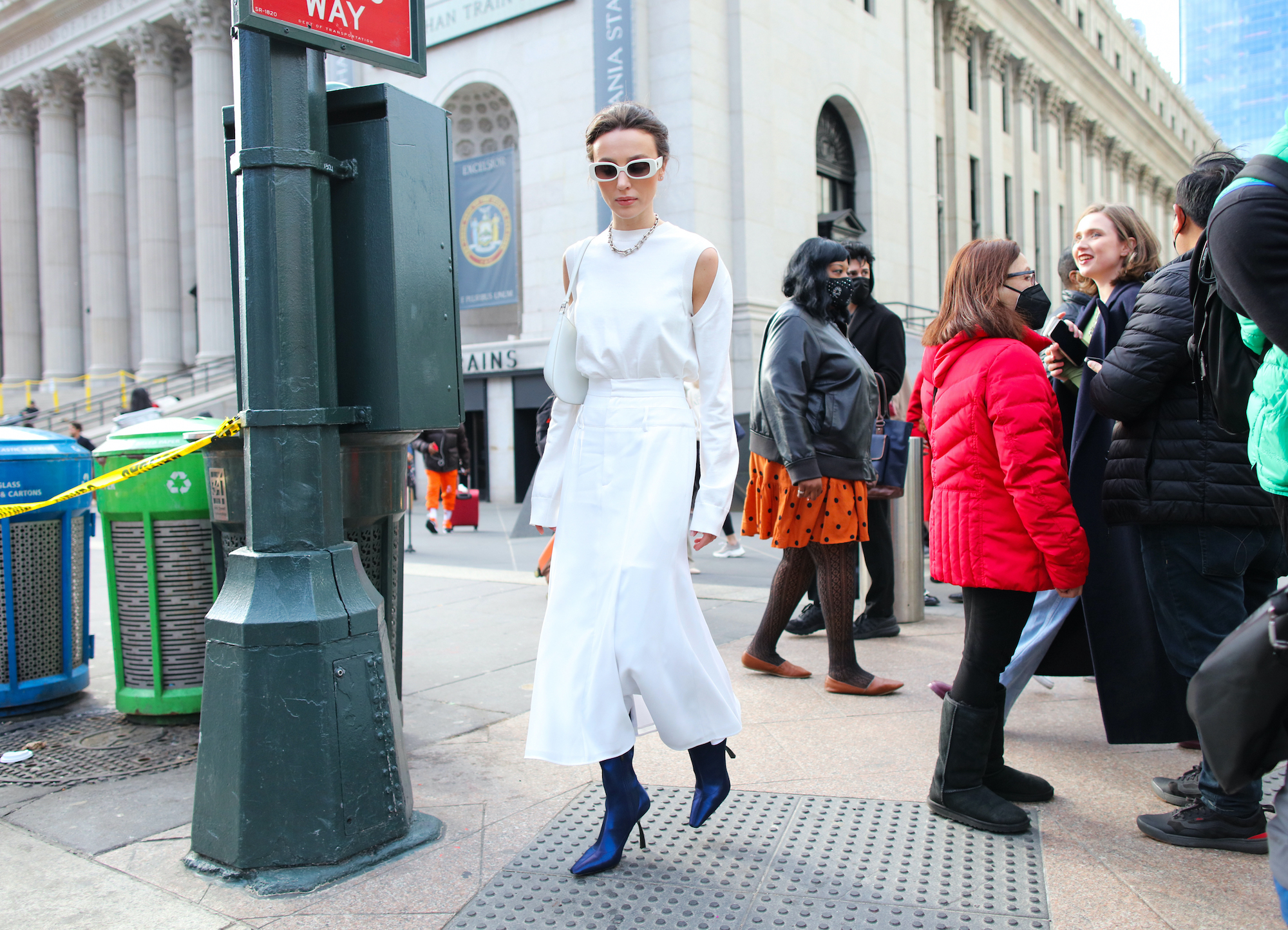 Streetstyle New York Fashion Week herfst/winter 2022