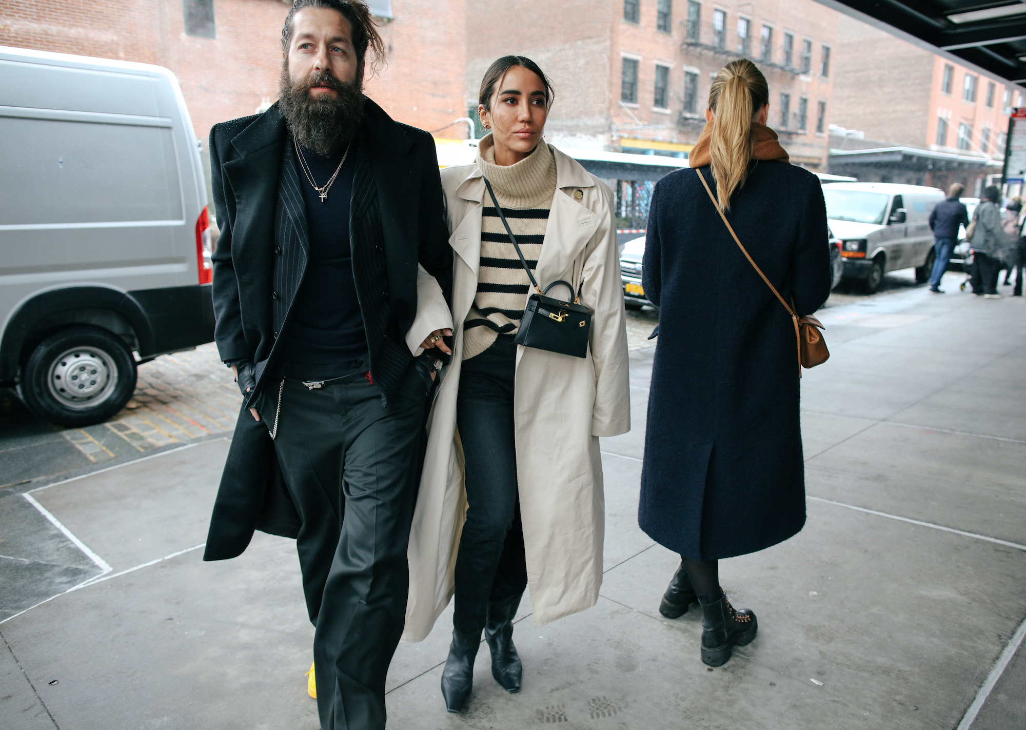 Streetstyle New York Fashion Week herfst/winter 2022