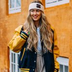 Emili Sindlev tijdens Copenhagen Fashion Week herfst/winter 2022