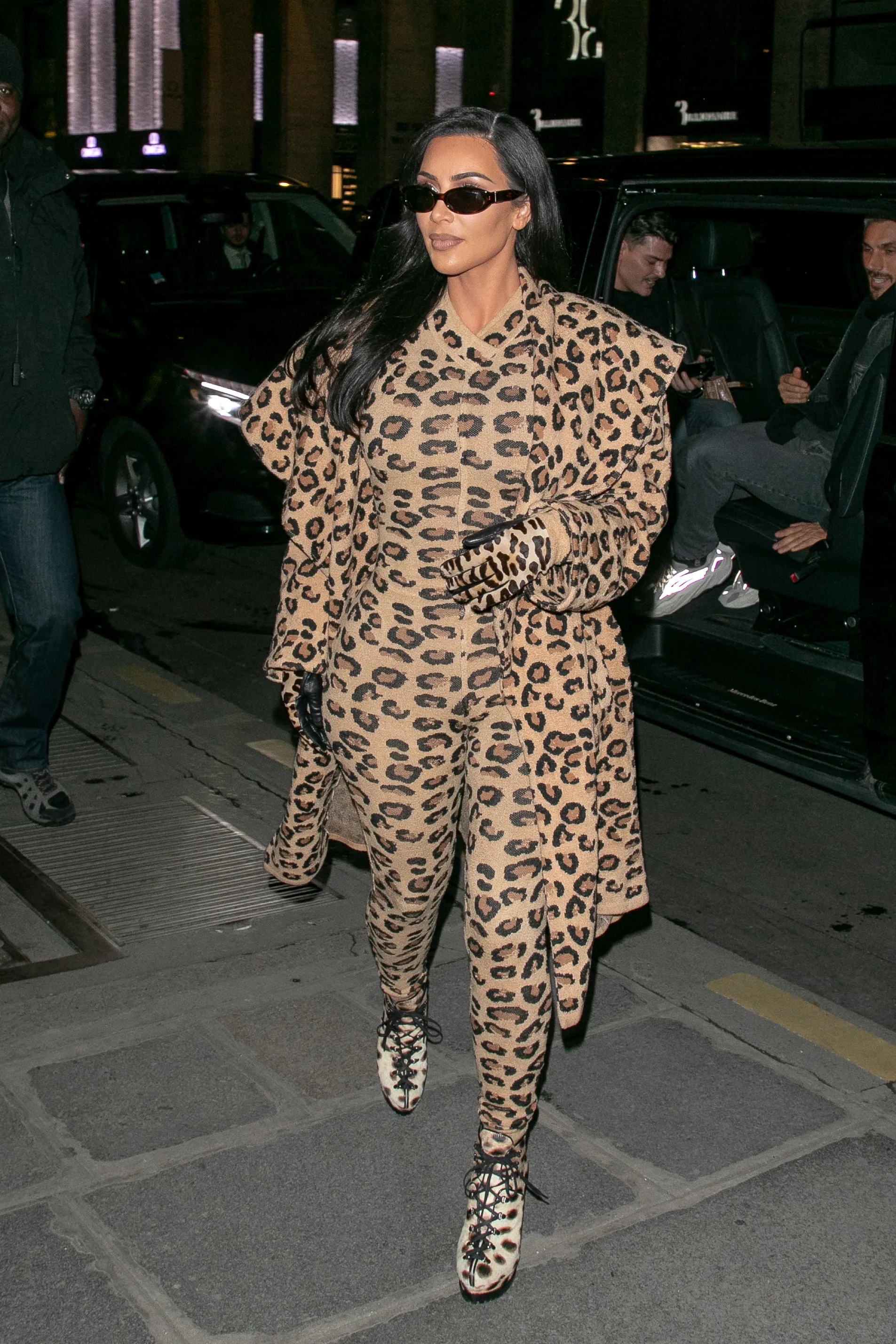 Kim Kardashian panterprint