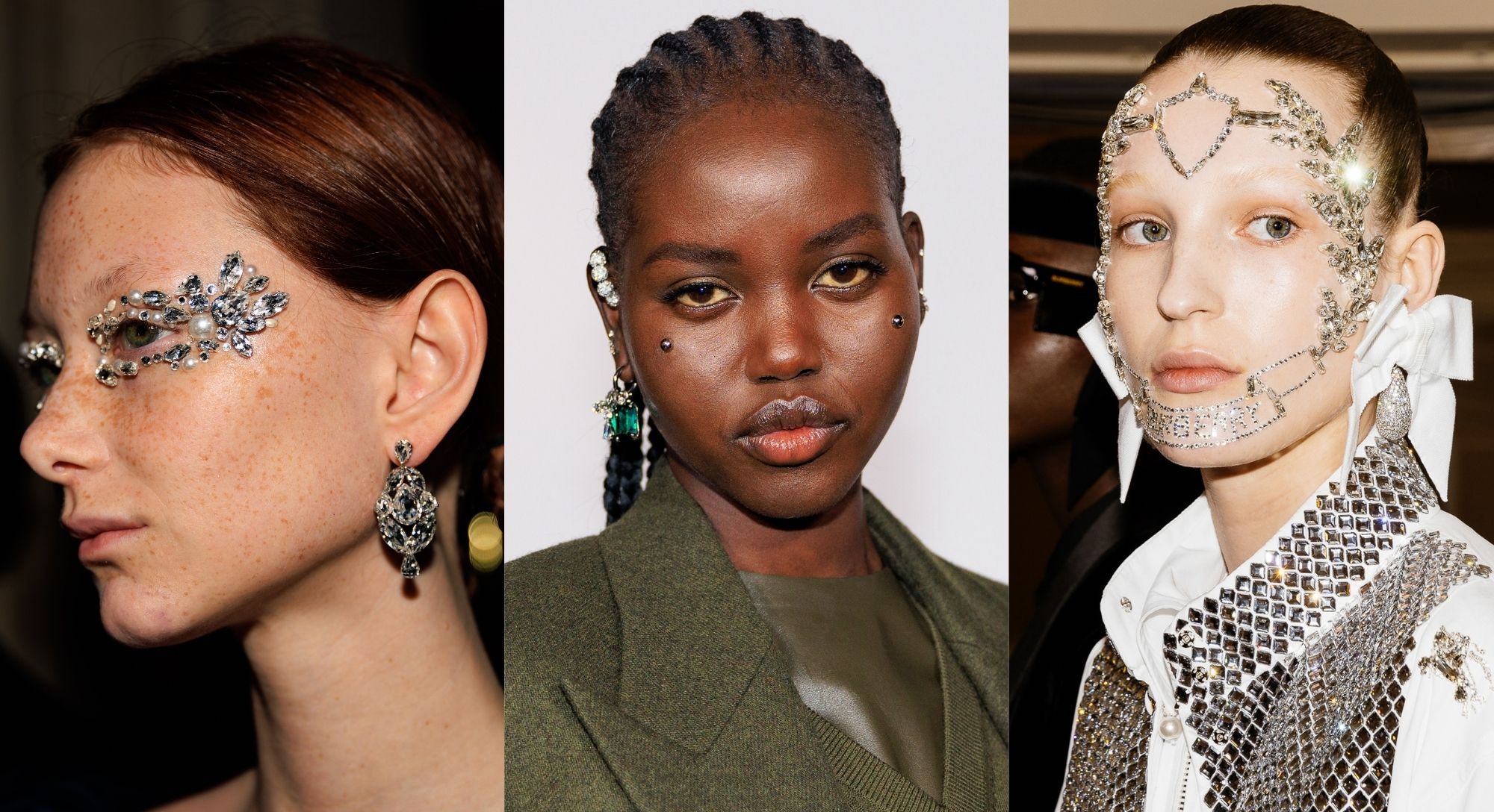 Beautytrends herfst/winter 2022: gezichtsversieringen