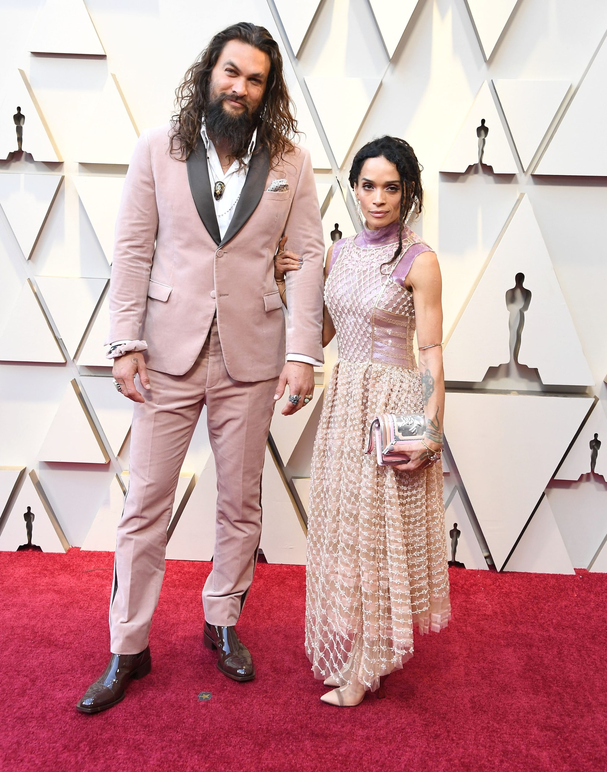 Jason Momoa en Lisa Bonet, 2019