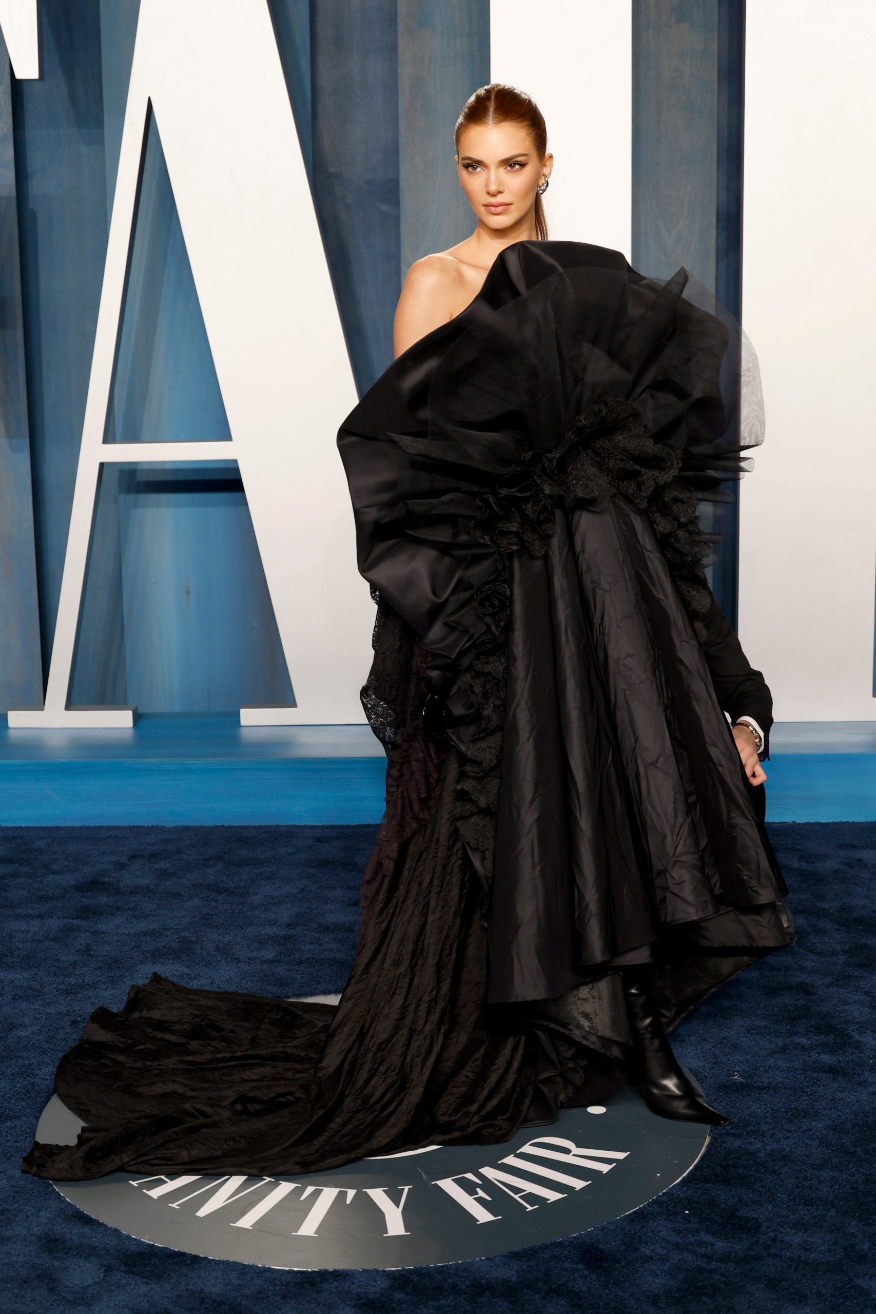 Kendall Jenner bij de Oscars 2022 afterparty