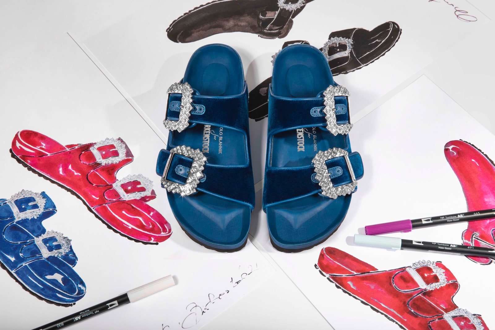 Manolo Blahnik x Birkenstock