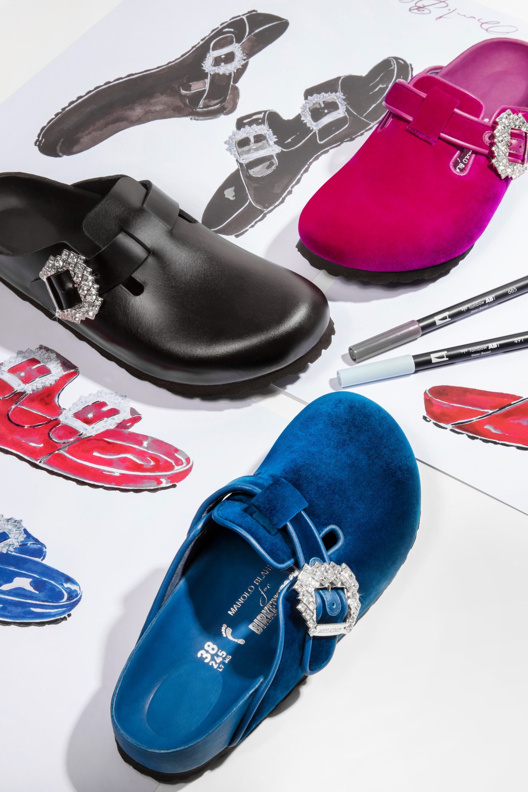 Manolo Blahnik x Birkenstock