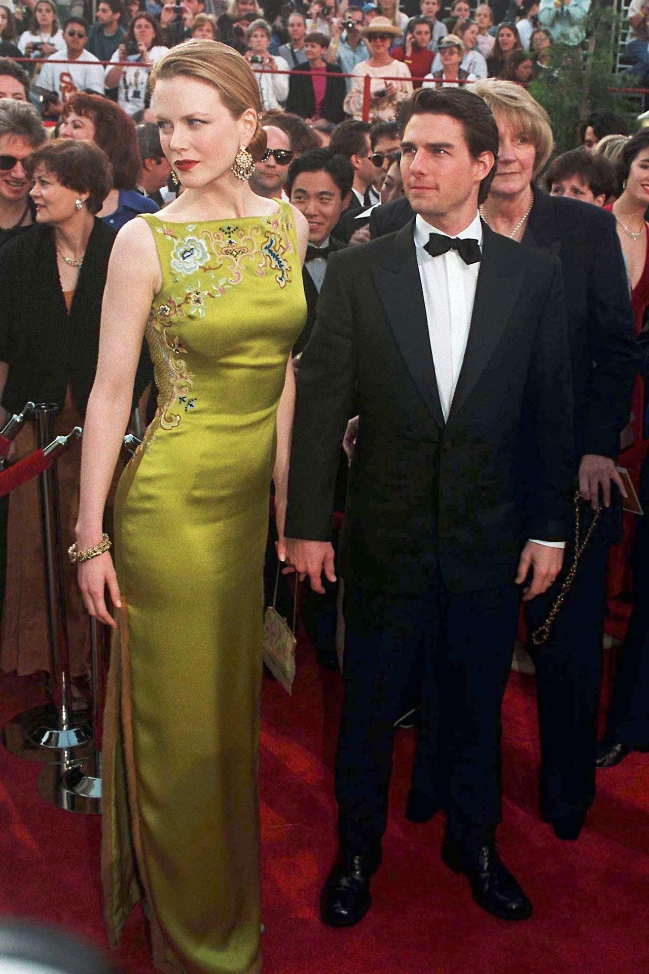 Nicole Kidman tijdens de Oscars 1997