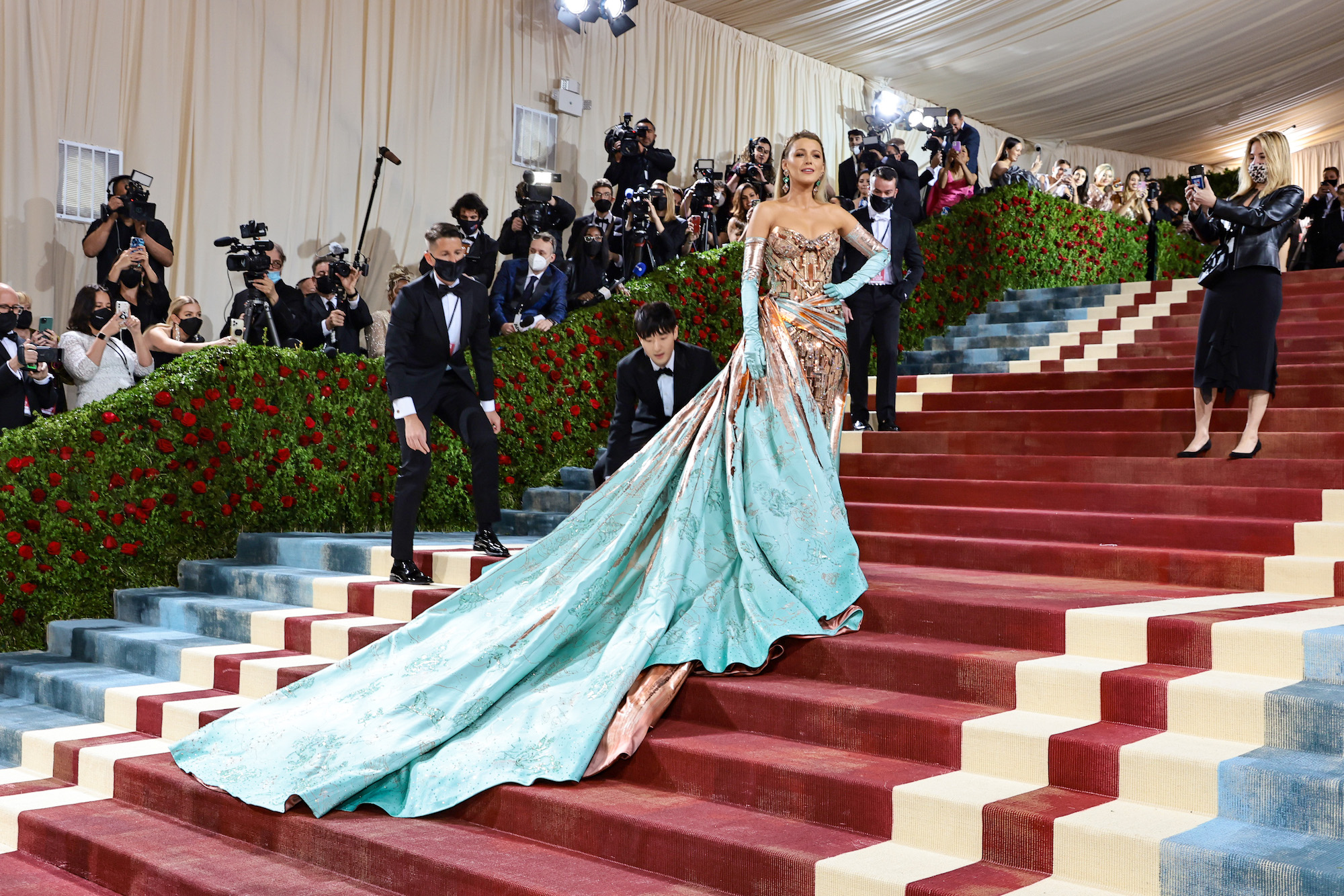 Blake Lively op het Met Gala van 2022