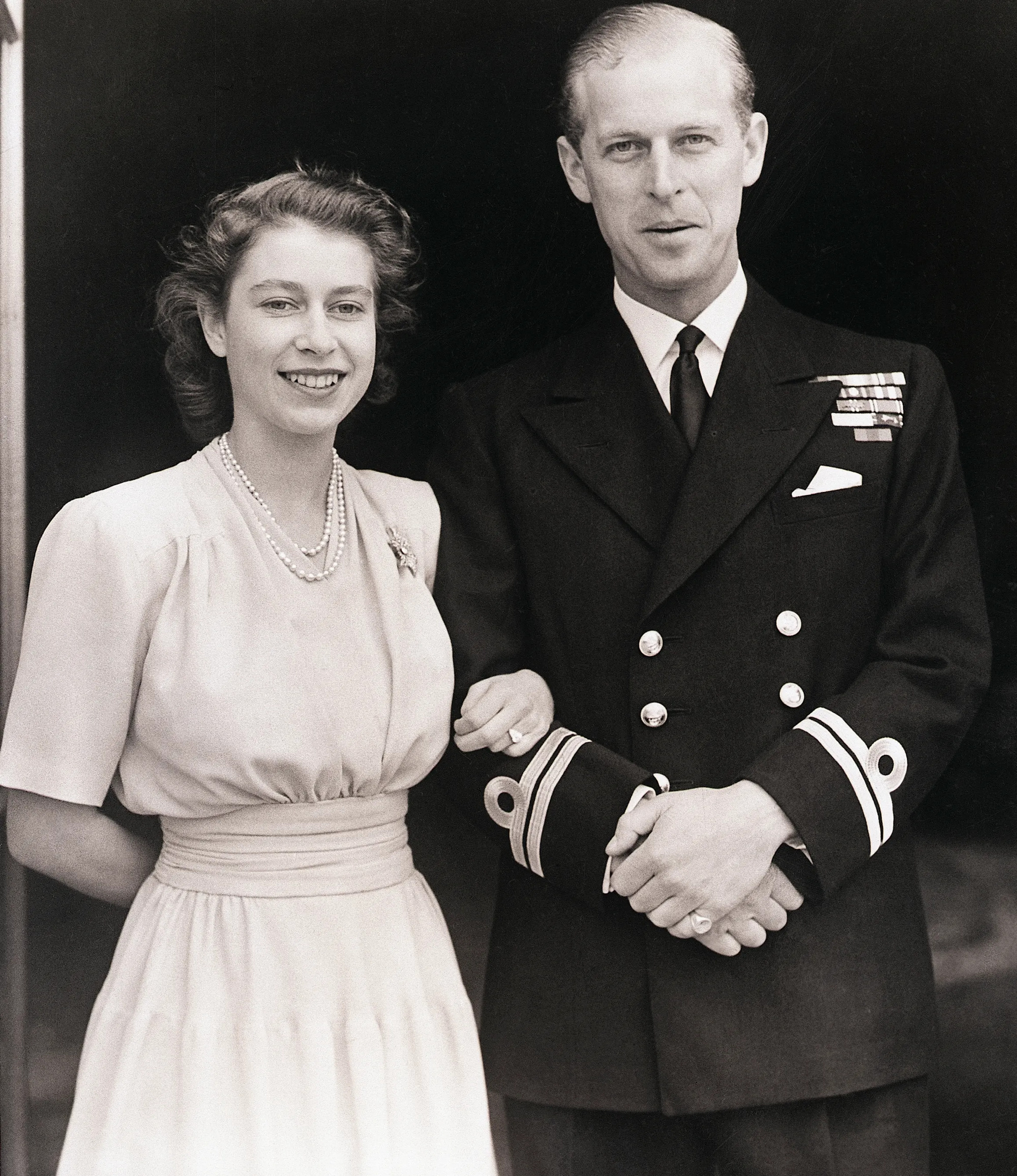 Koningin Elizabeth en Prins Philip