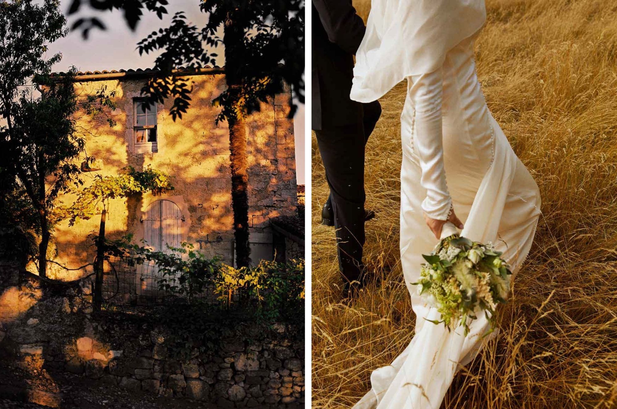 Bruiloft in Castelnau des Fieumarcon