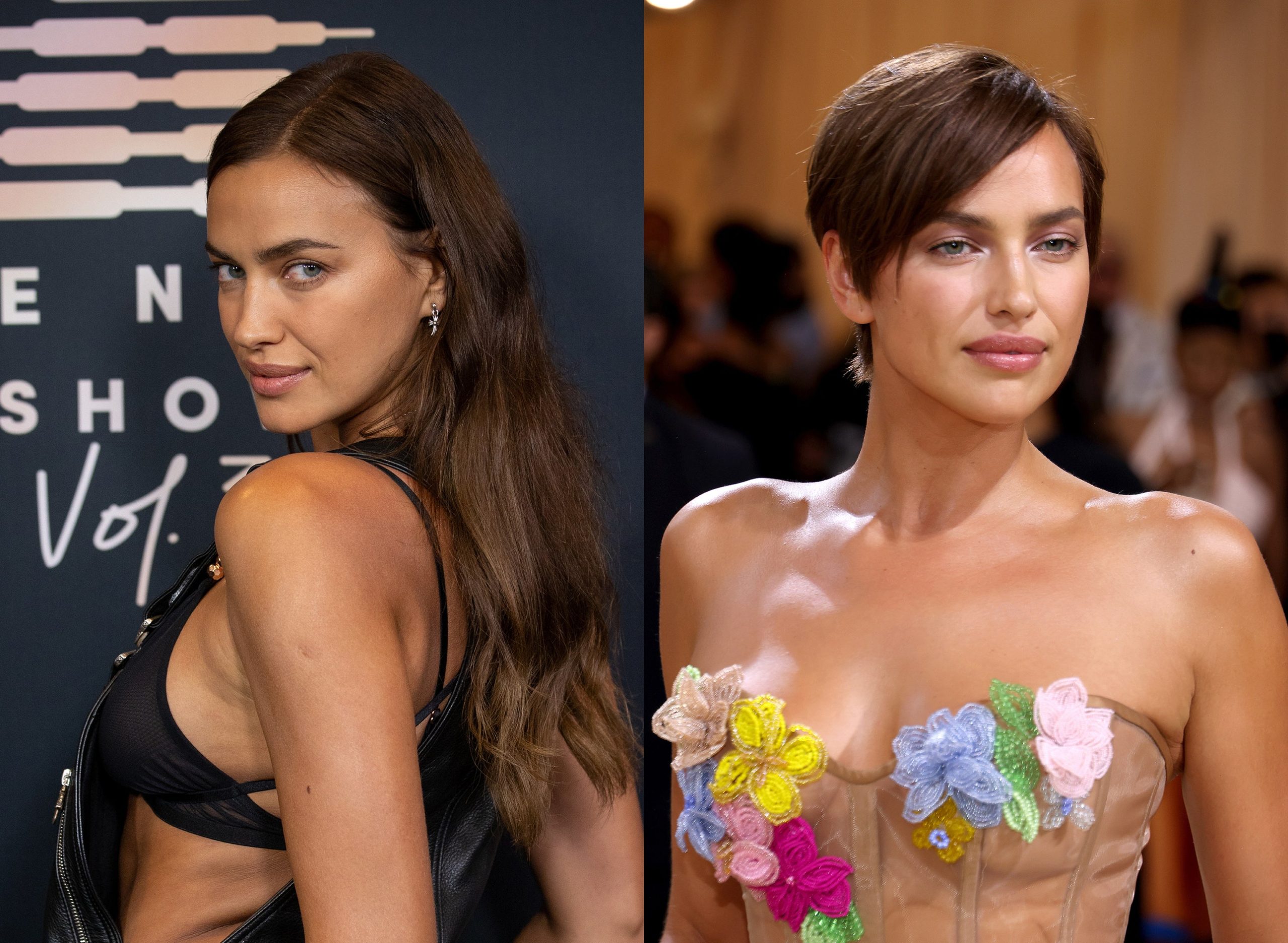 Irina Shayk's Met Gala beautytransformatie