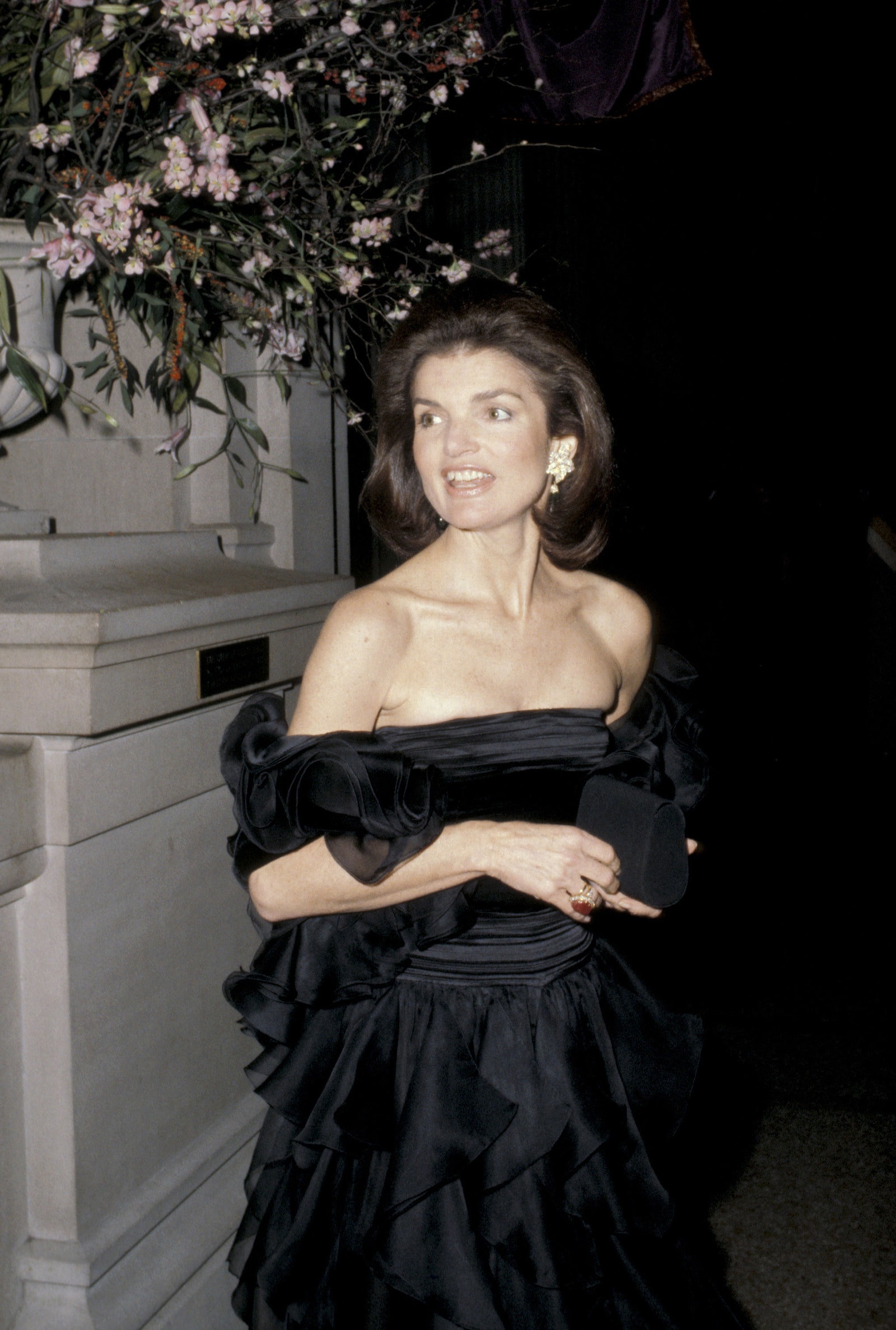 Jackie O tijdens het Met Gala in 1979