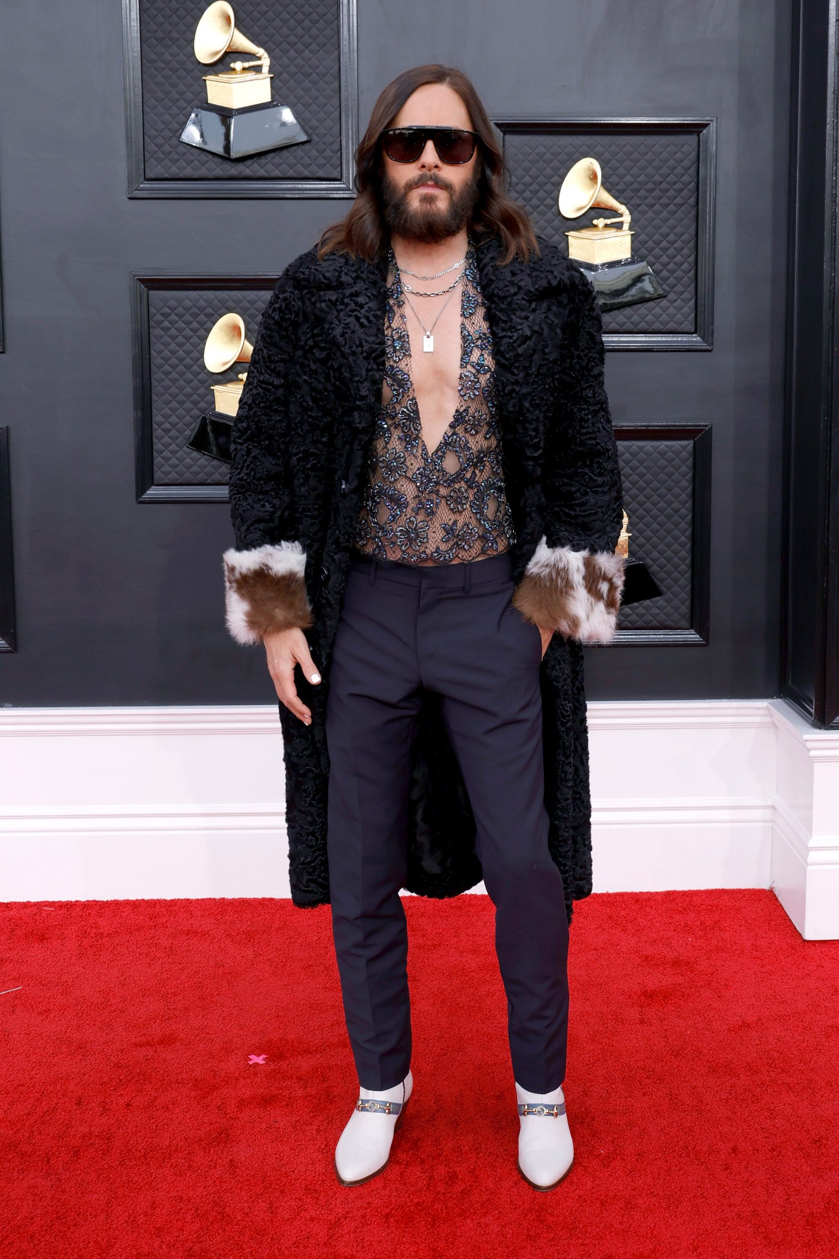 Jared Leto bij de Grammy Awards 2022