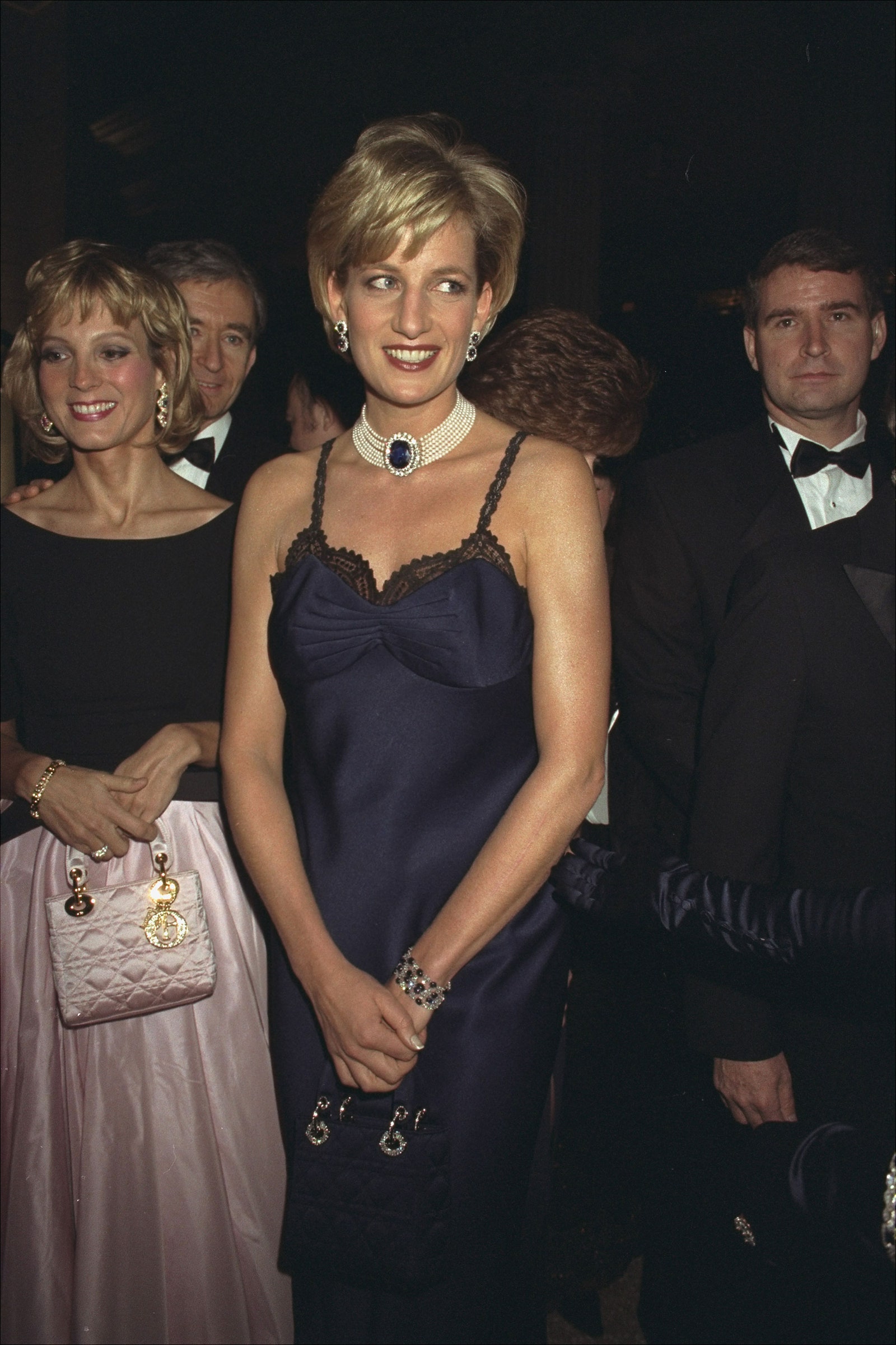 Prinses Diana tijdens het Met Gala in 1996