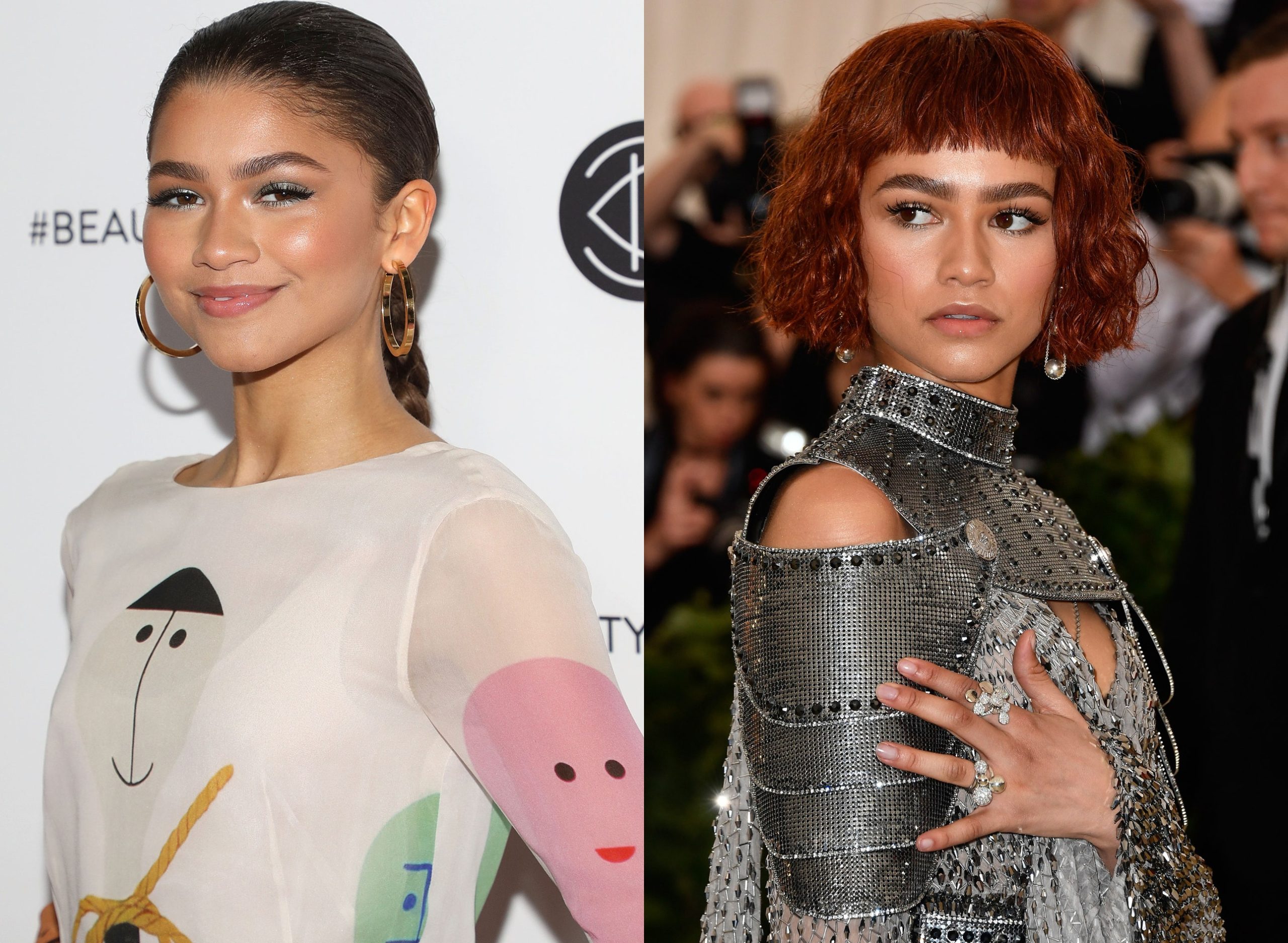 Zendaya's Met Gala beautytransformatie