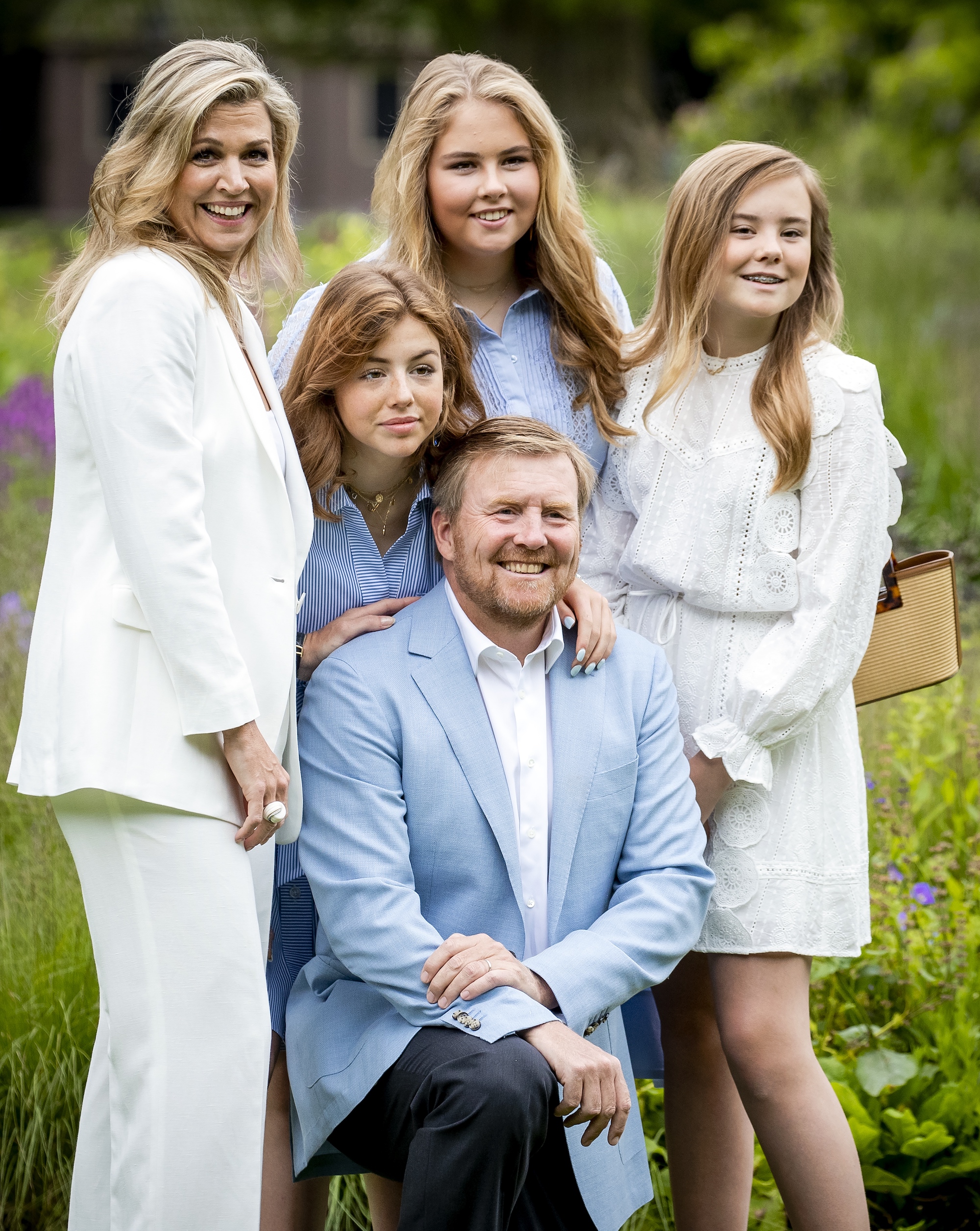 Koninklijke familie tijdens de zomerfotosessie in 2020