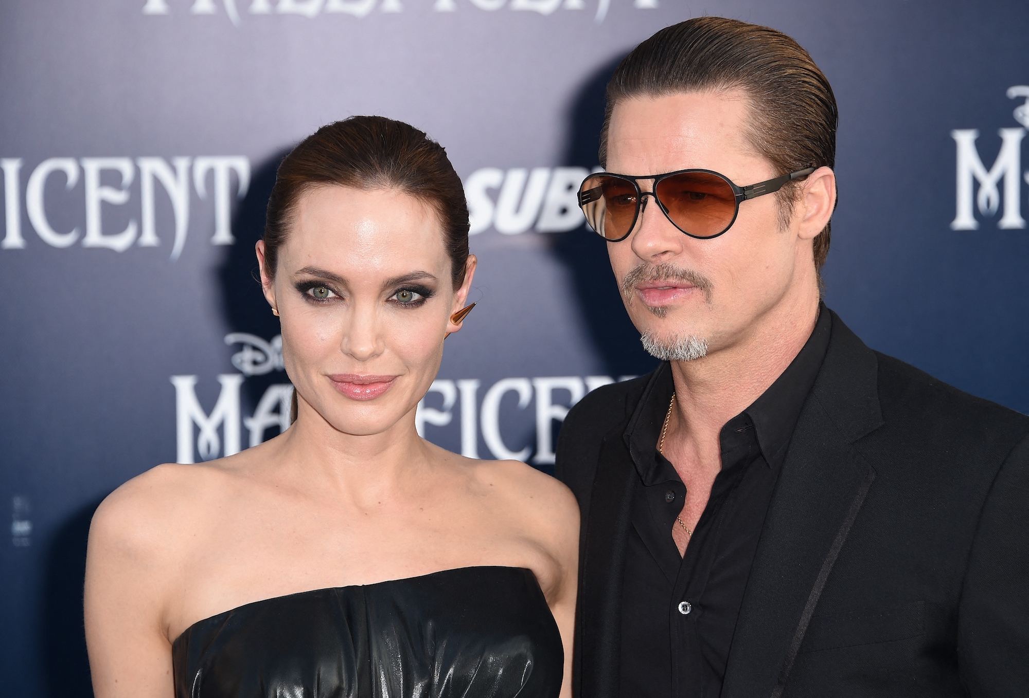 Brad Pitt en Angelina Jolie in 2014