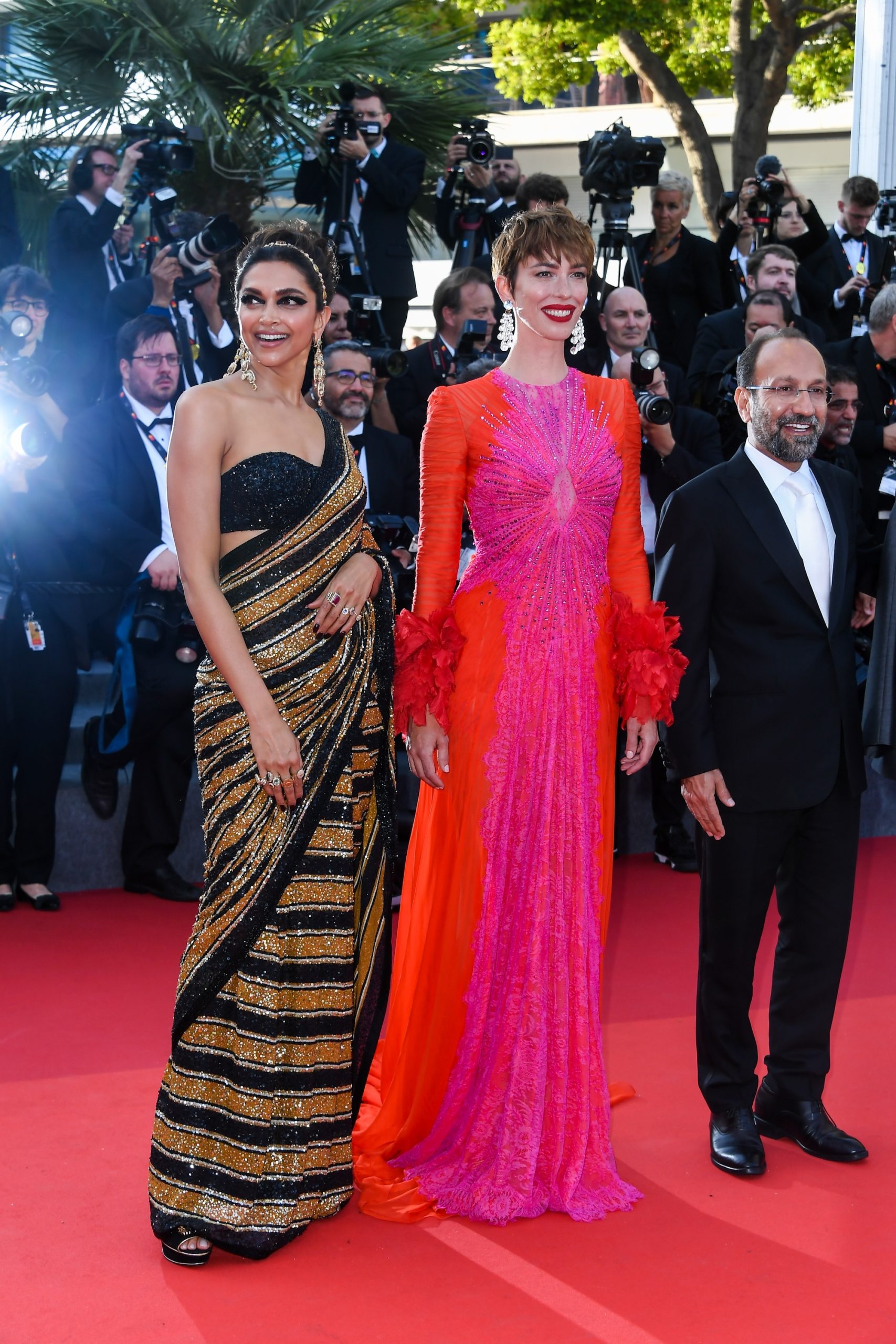 Deepika Padukone en Rebecca Hall op het Cannes Filmfestival 2022
