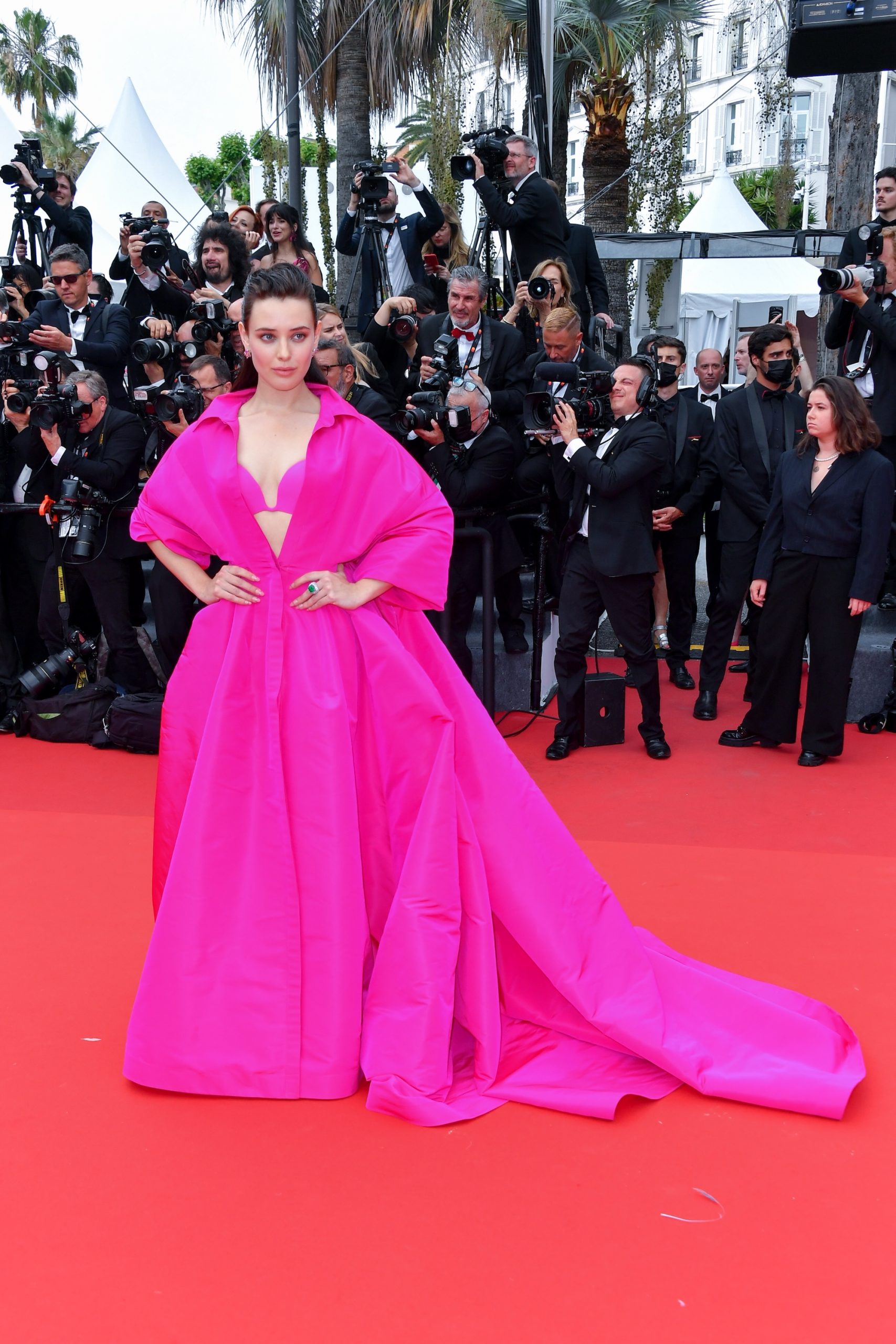 Katherine Langford op het Cannes Filmfestival 2022