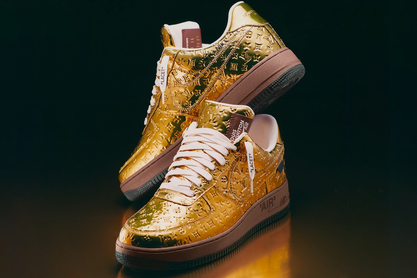 Louis Vuitton x Nike Air Force 1 sneakers: dit moet je weten 