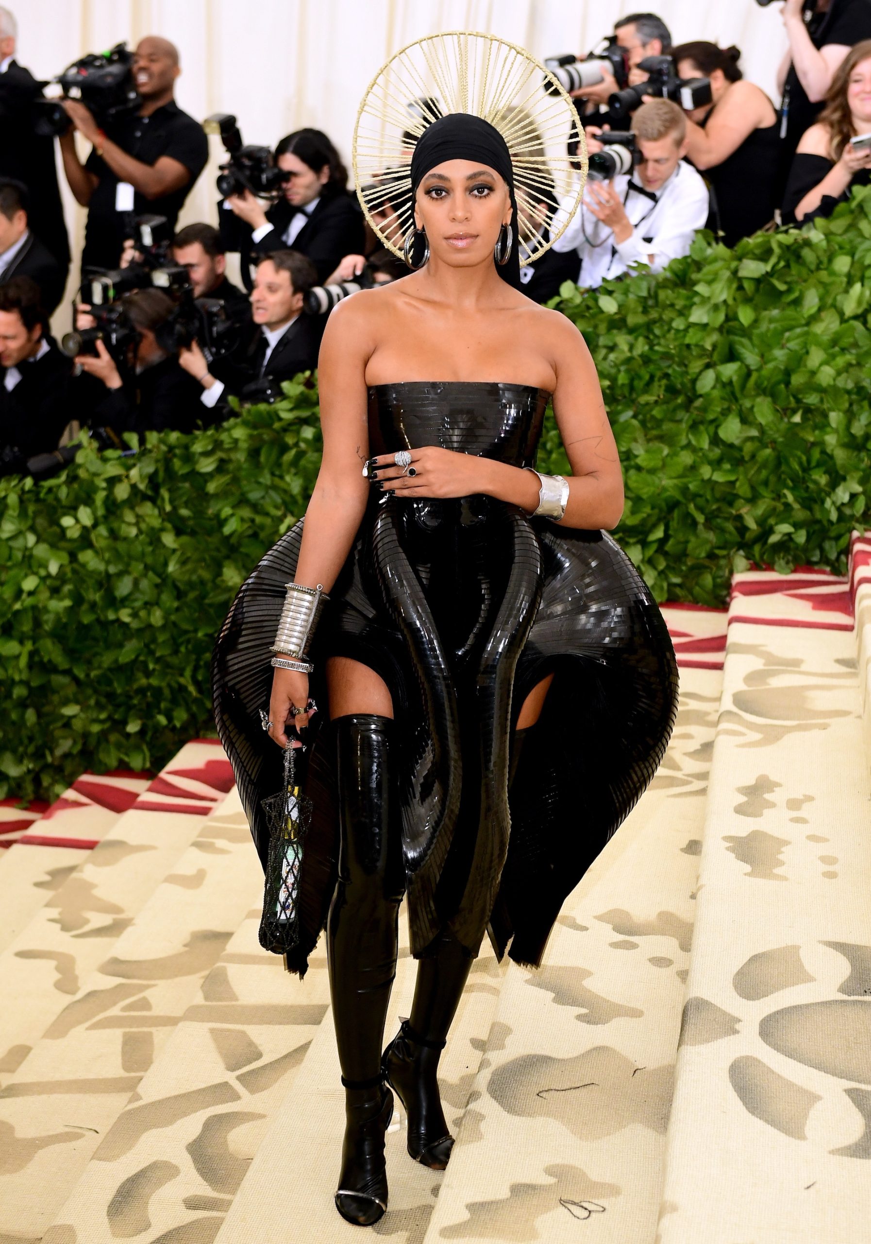 Solange Knowles tijdens het Met Gala van 2018