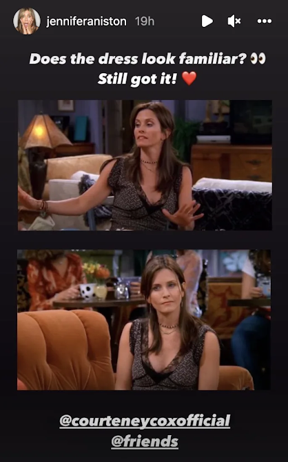 Jennifer Aniston jurk Friends