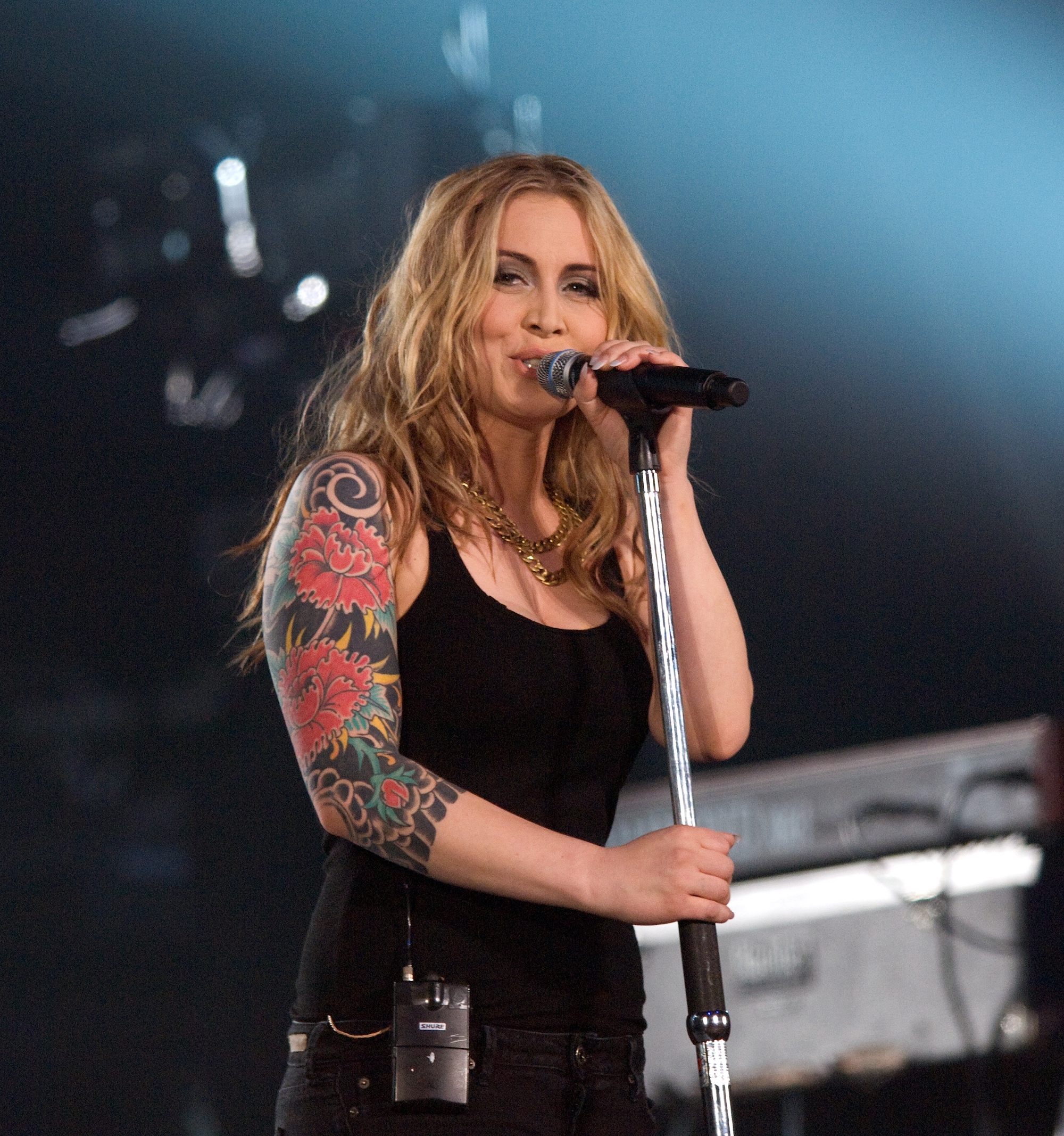 Anouk in de Gelredome in 2008