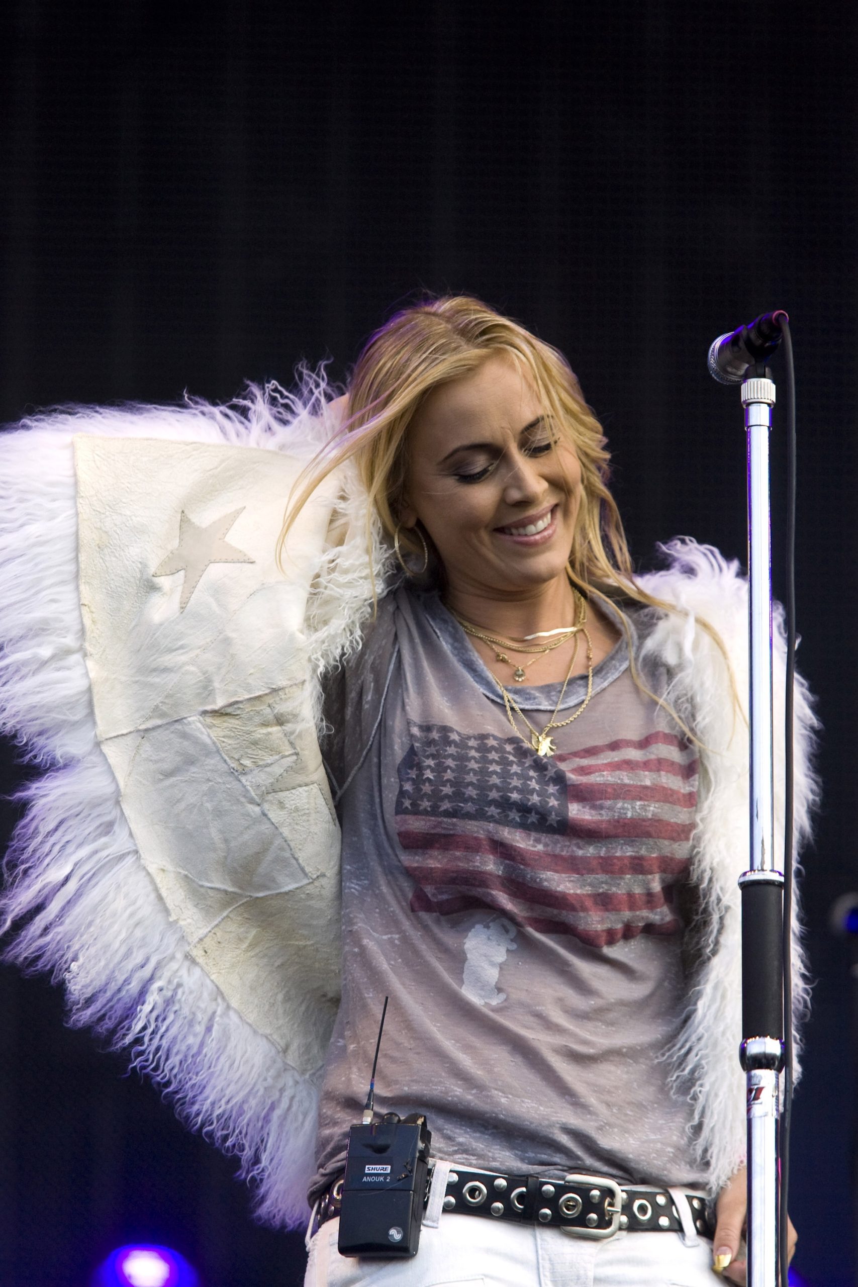 Anouk tijdens Pinkpop 2009