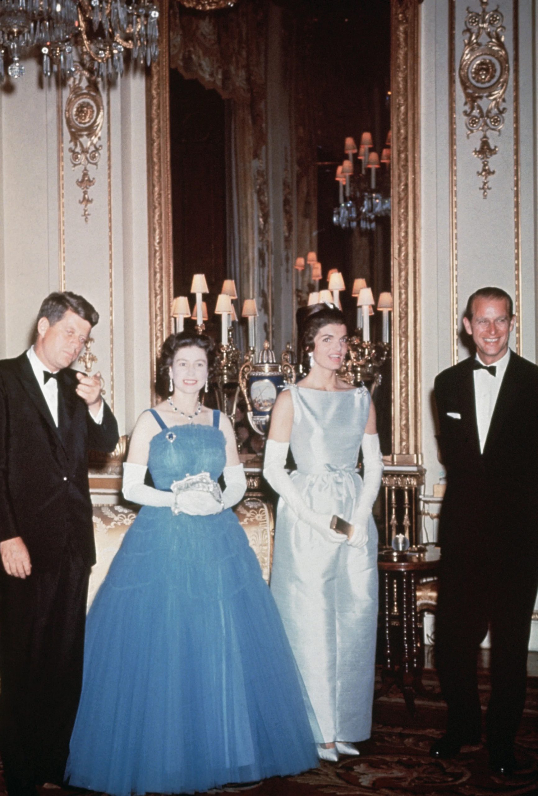 Koningin Elizabeth in 1961